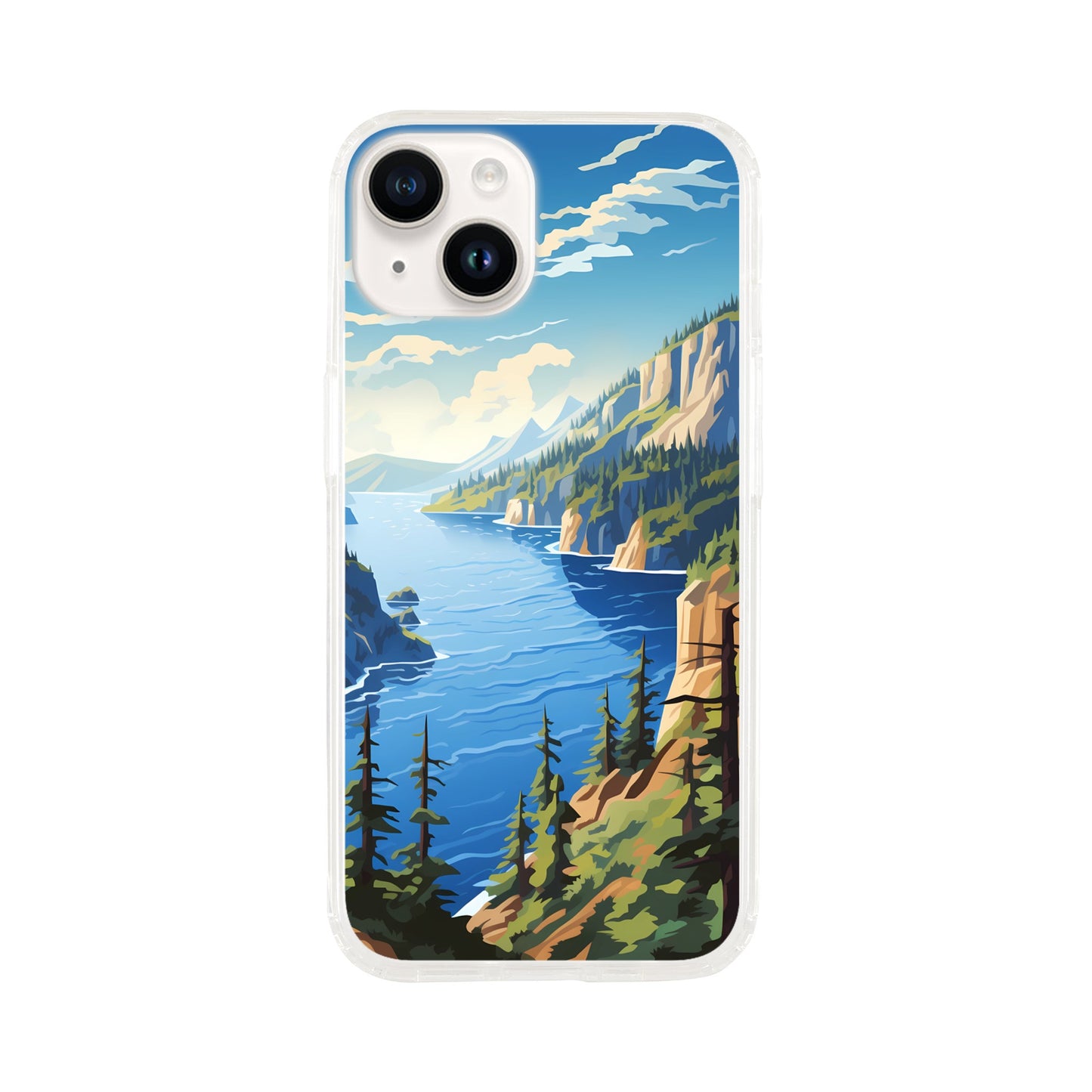 iPhone Case - Crater Lake Oasis