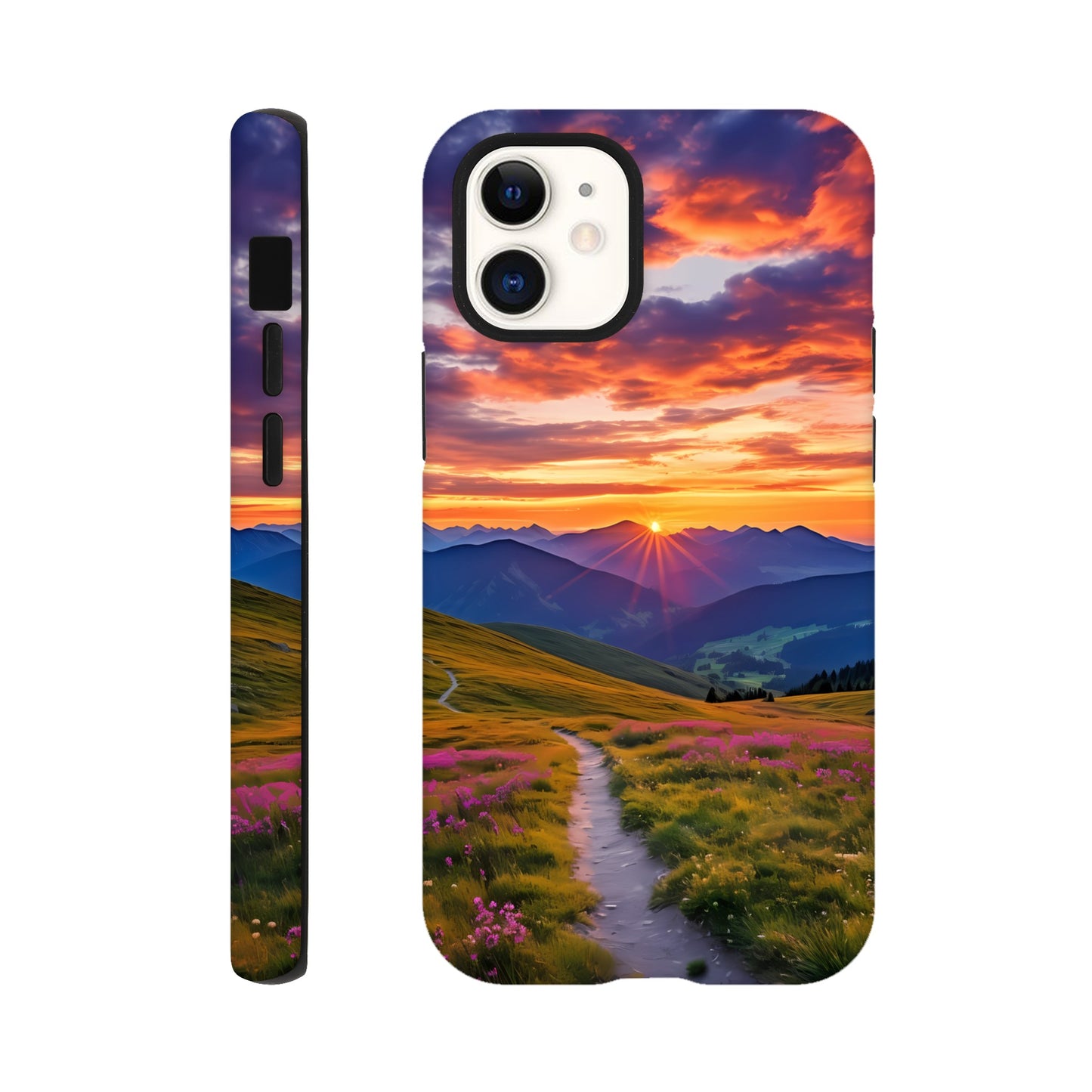 iPhone Case - Golden Mountain Trail