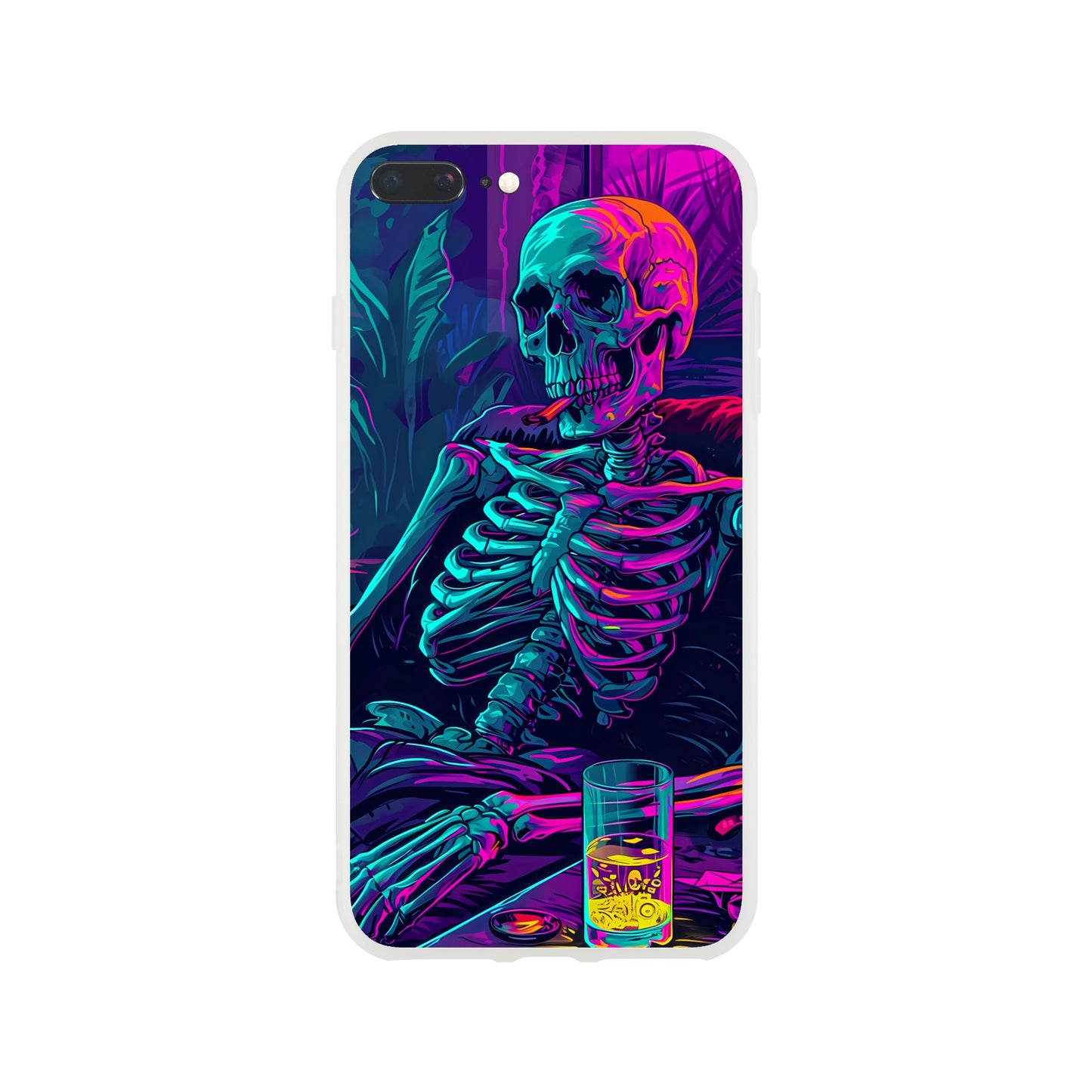 iPhone Case - Chillin' Skeleton