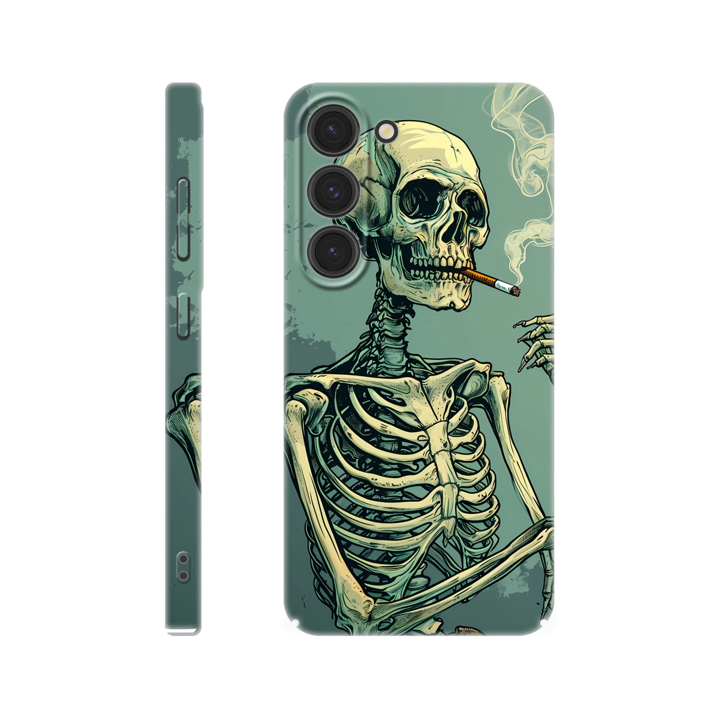 Samsung Case - Smoking Skeleton