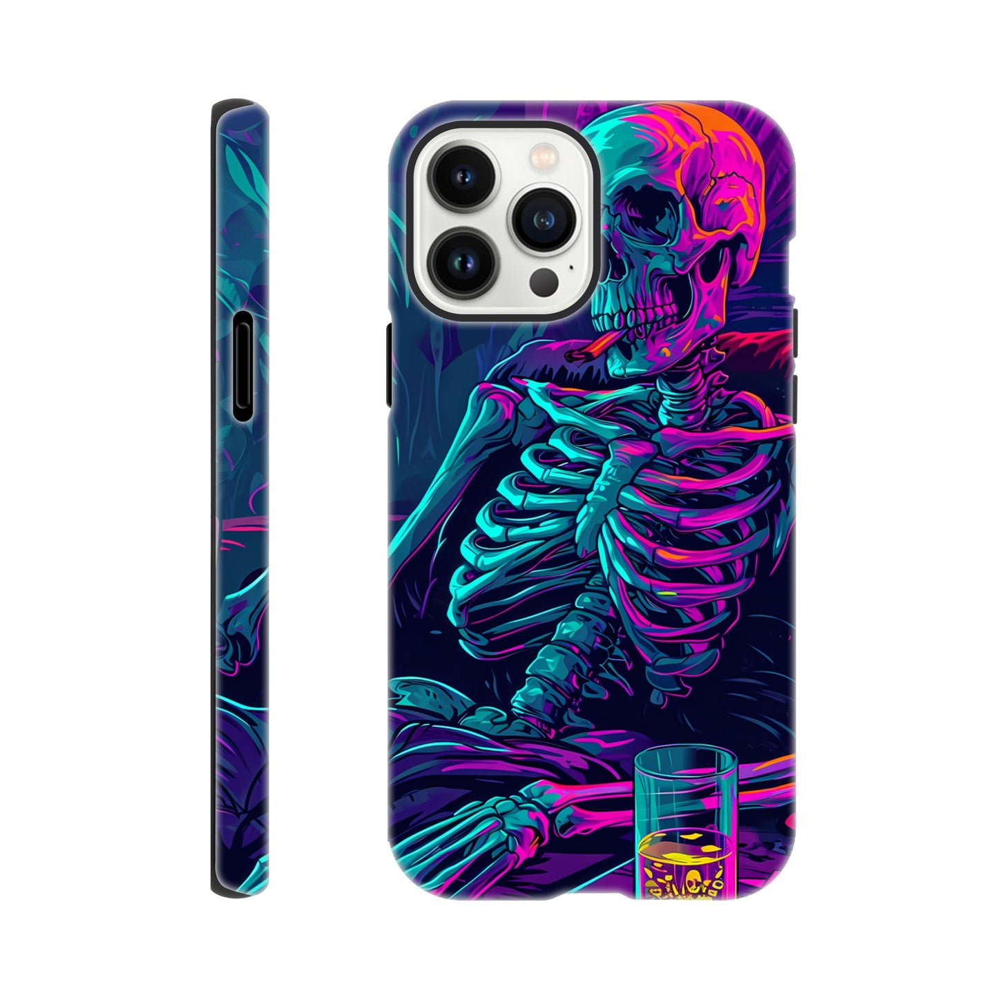 iPhone Case - Chillin' Skeleton