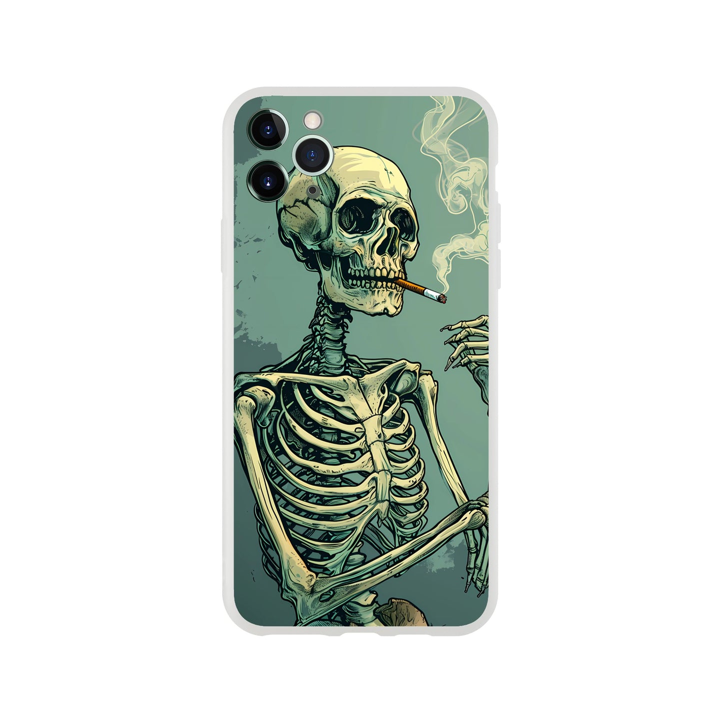 iPhone Case - Smoking Skeleton