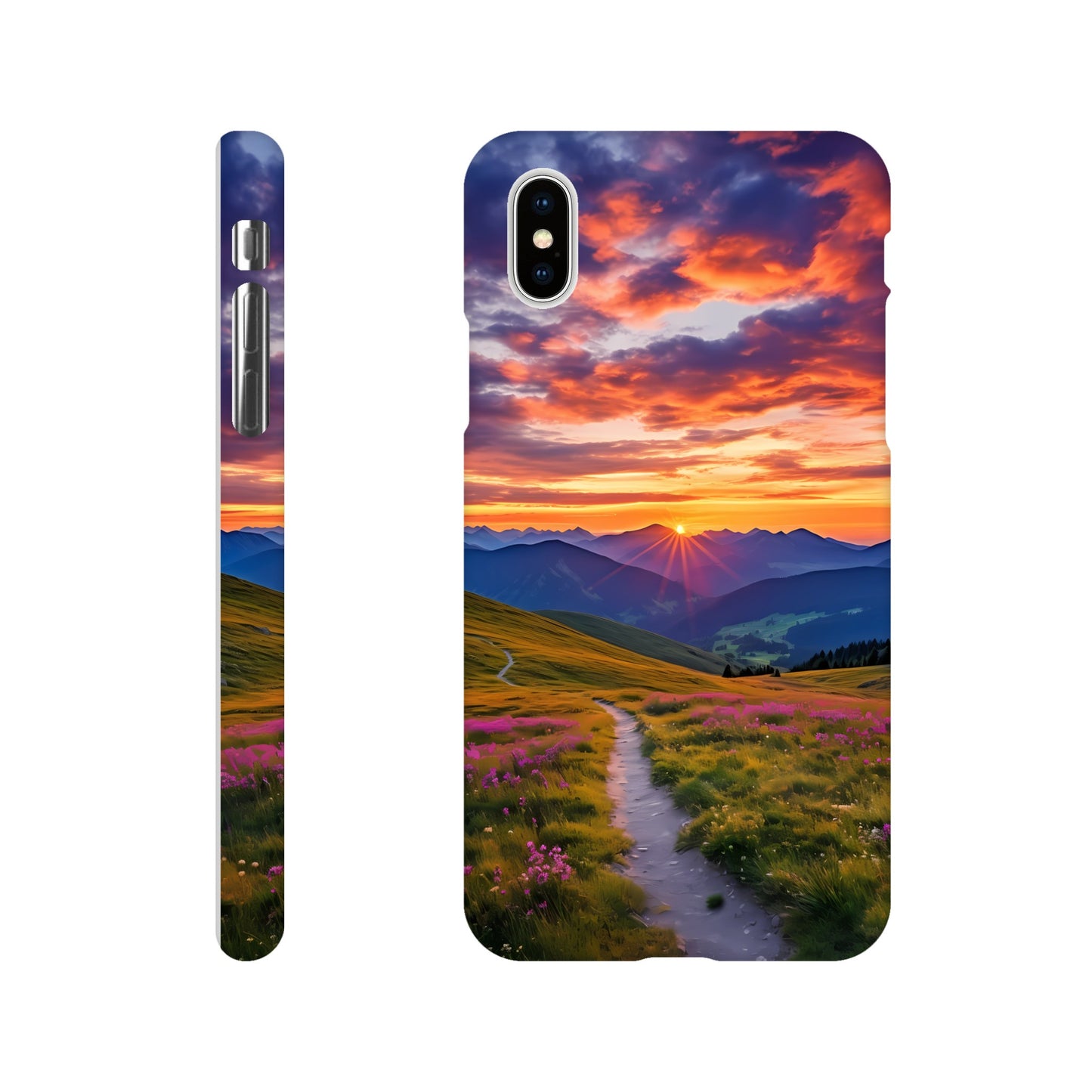 iPhone Case - Golden Mountain Trail