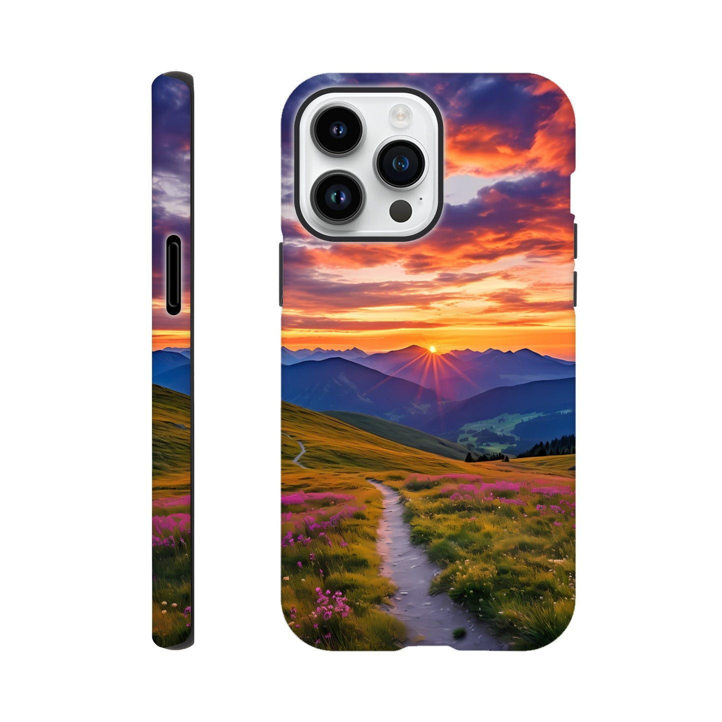 iPhone Case - Golden Mountain Trail