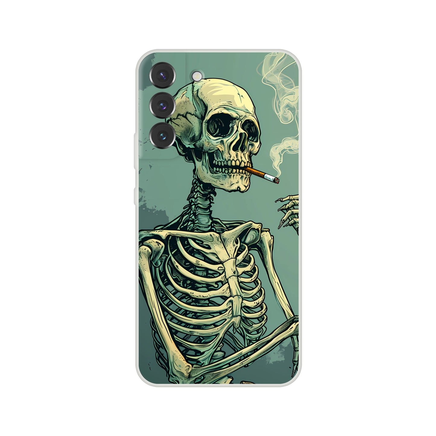 Samsung Case - Smoking Skeleton