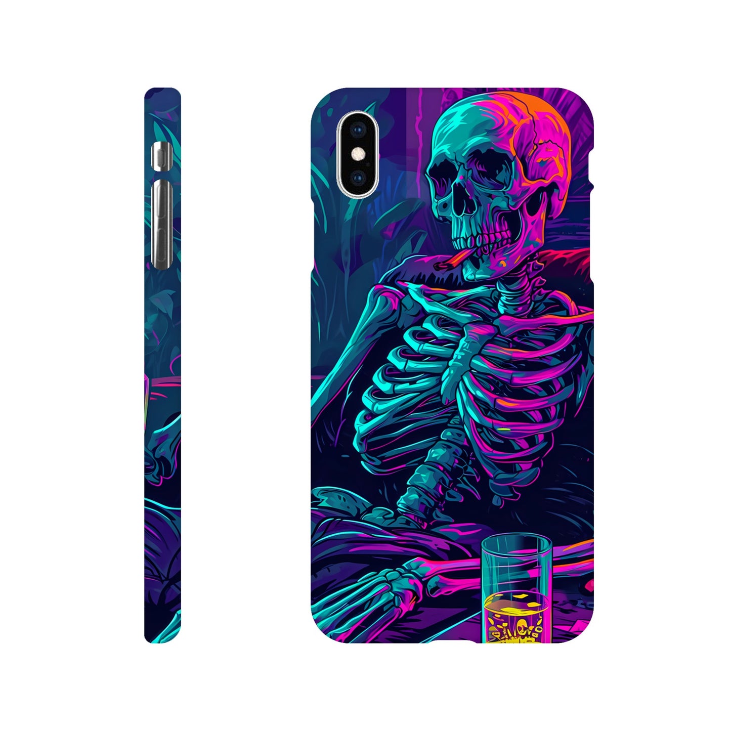 iPhone Case - Chillin' Skeleton