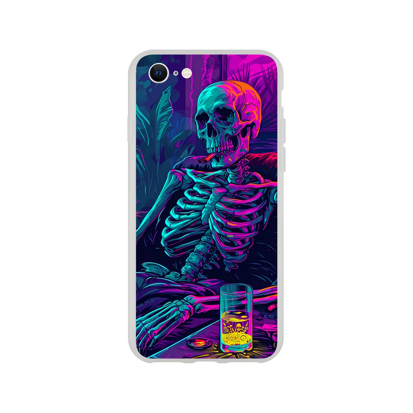 iPhone Case - Chillin' Skeleton