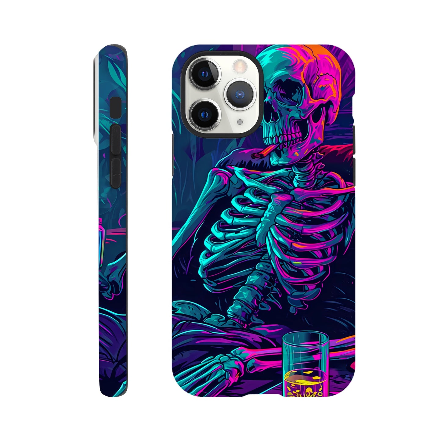 iPhone Case - Chillin' Skeleton