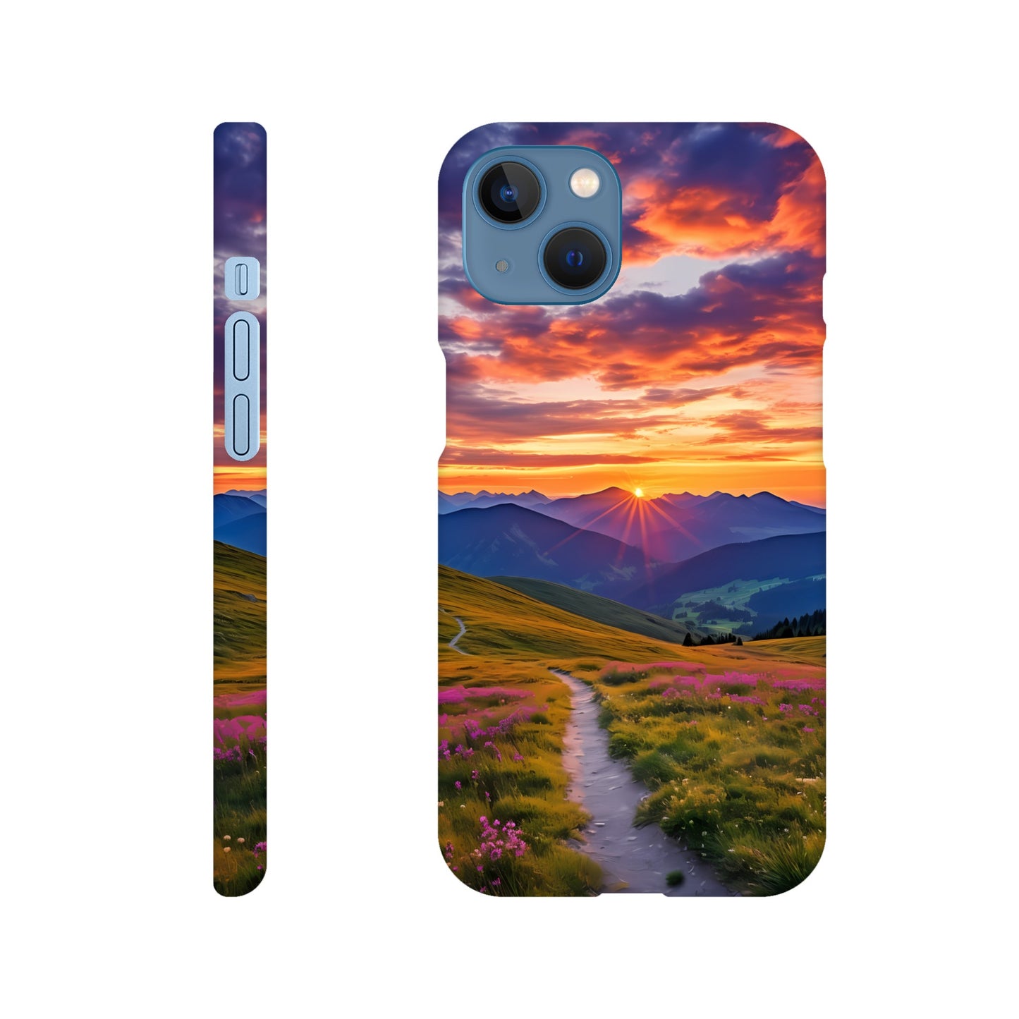 iPhone Case - Golden Mountain Trail