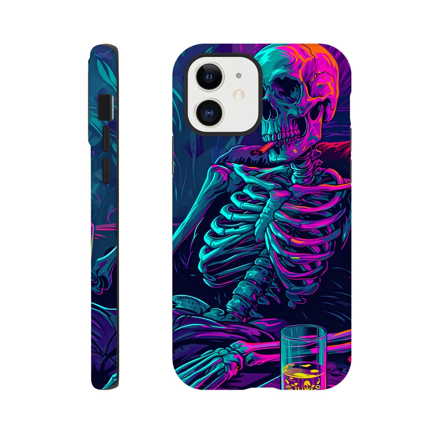 iPhone Case - Chillin' Skeleton