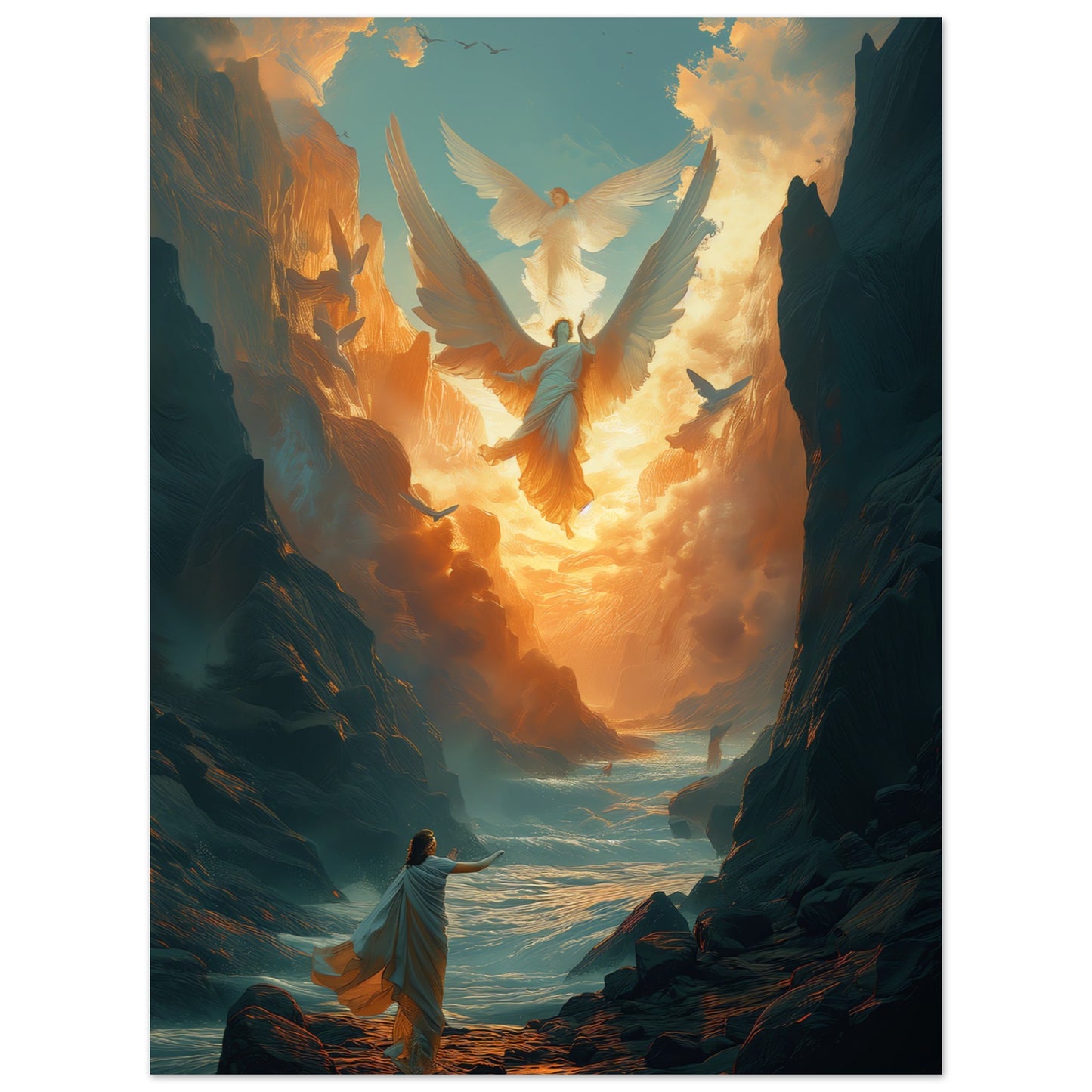 Paper Poster - Celestial Soaring