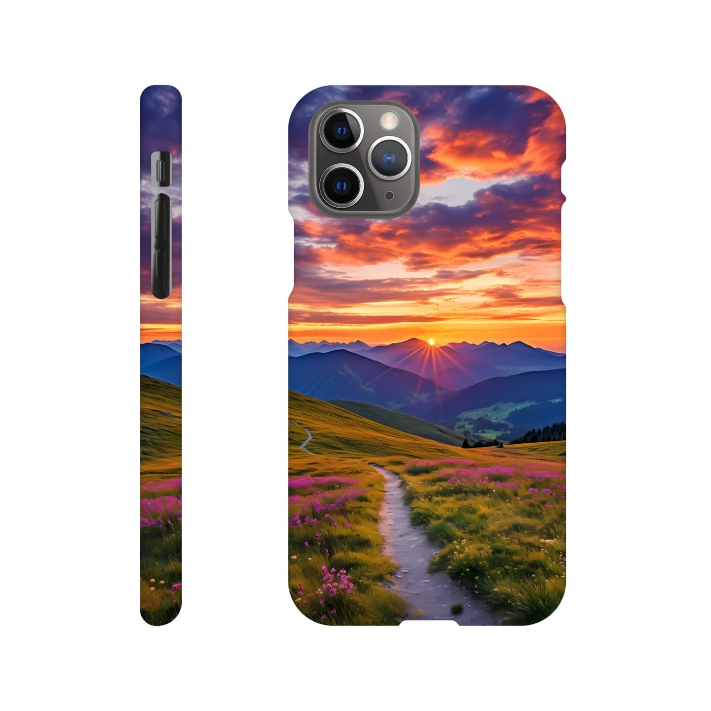 iPhone Case - Golden Mountain Trail