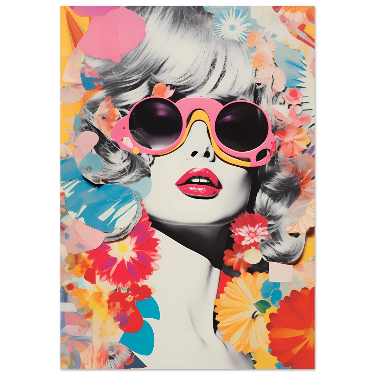 Paper Poster - Pop Blossom Beauty