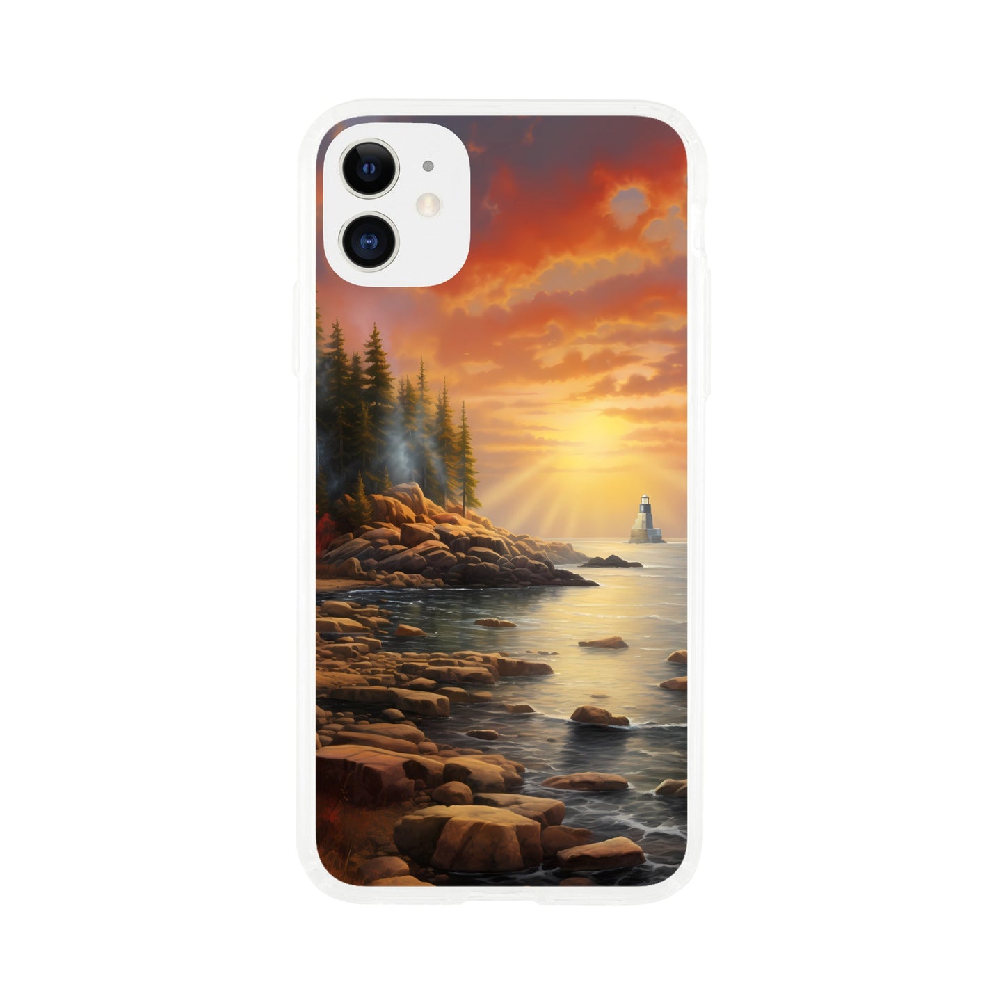 iPhone Case - Acadia Lighthouse Luminance (National Park)