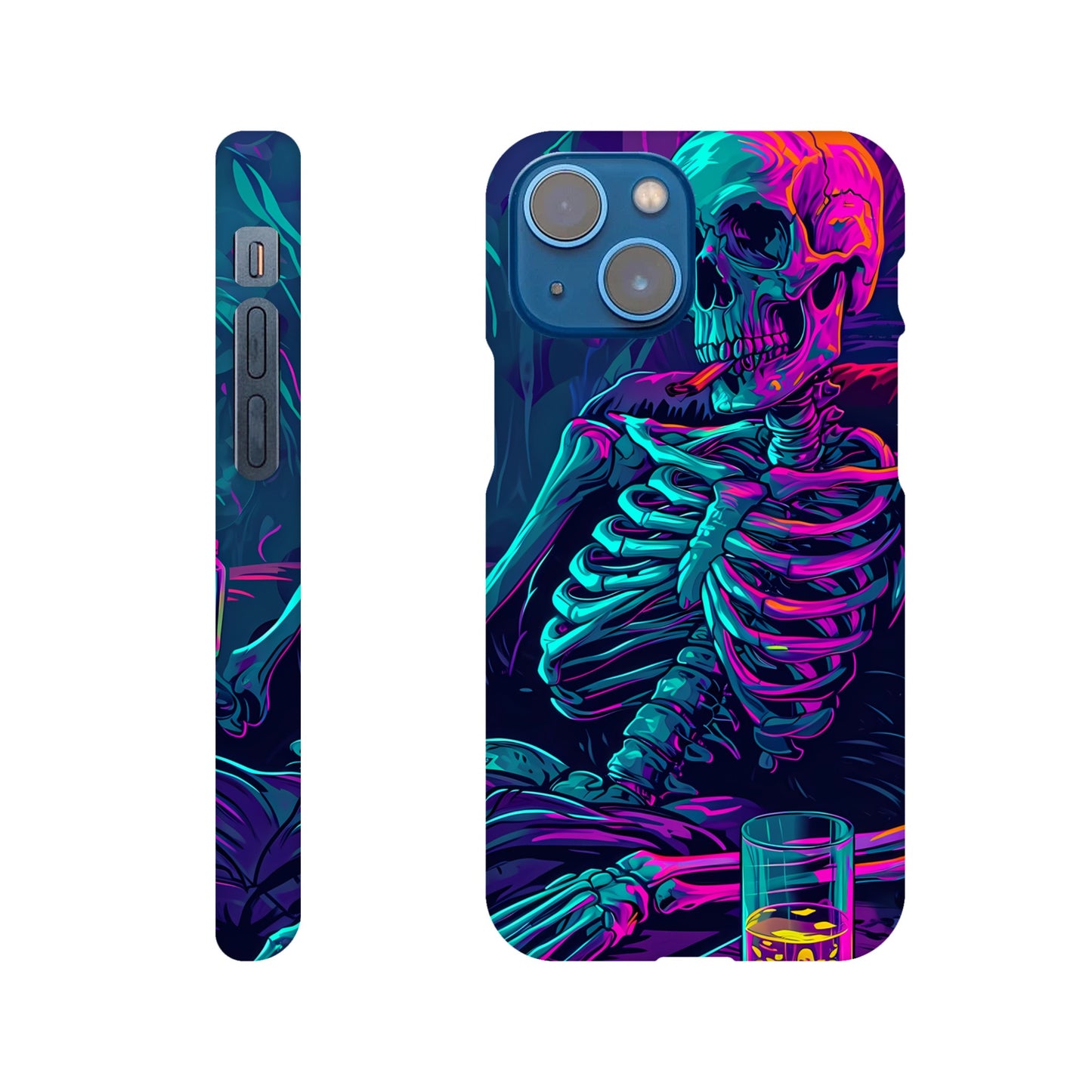 iPhone Case - Chillin' Skeleton