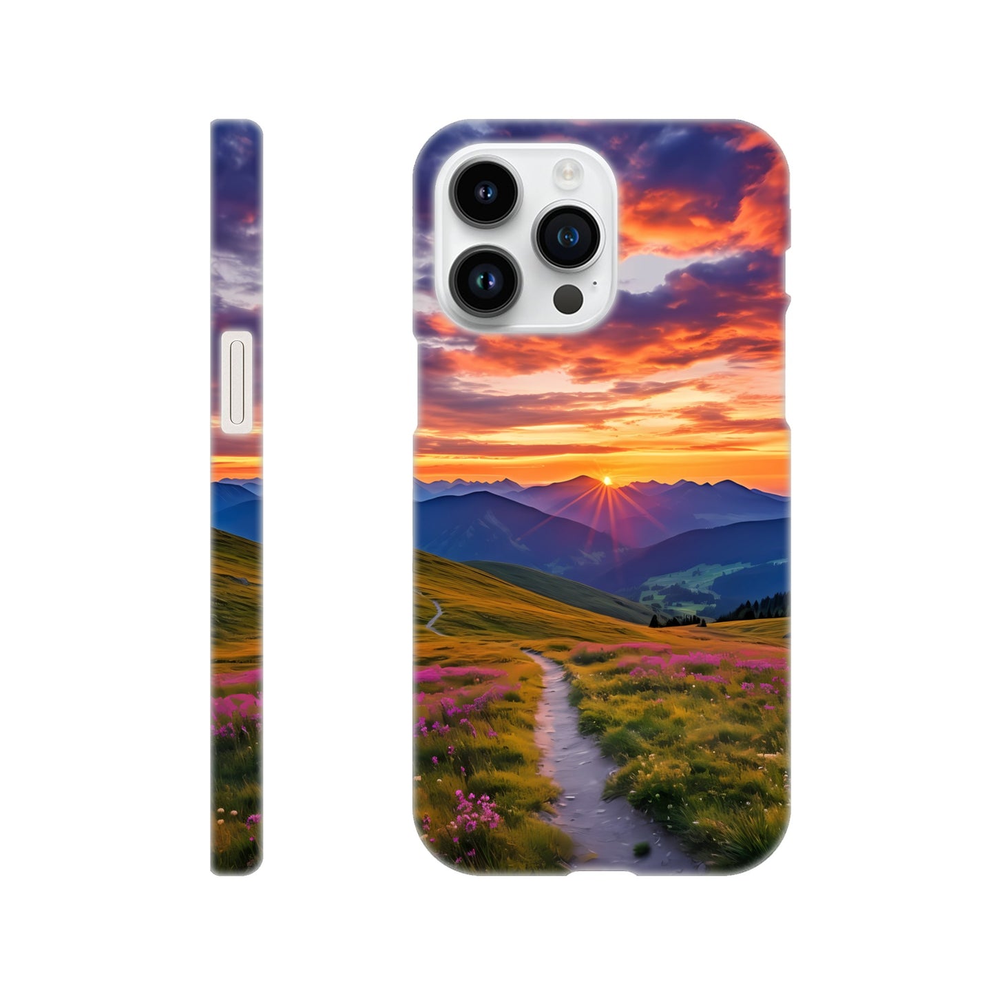 iPhone Case - Golden Mountain Trail