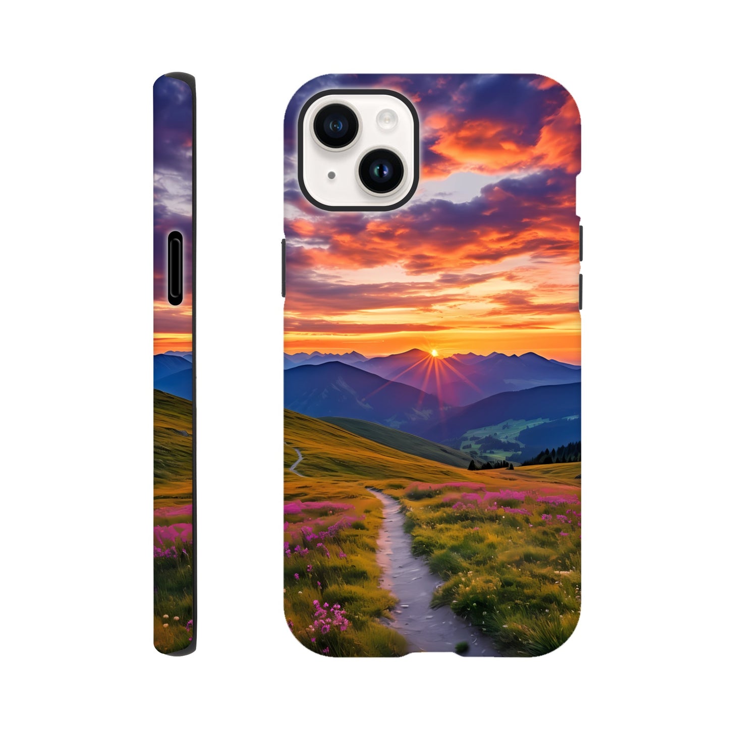 iPhone Case - Golden Mountain Trail