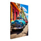 Canvas Wall Art - Vintage Vibrance - Classic Car