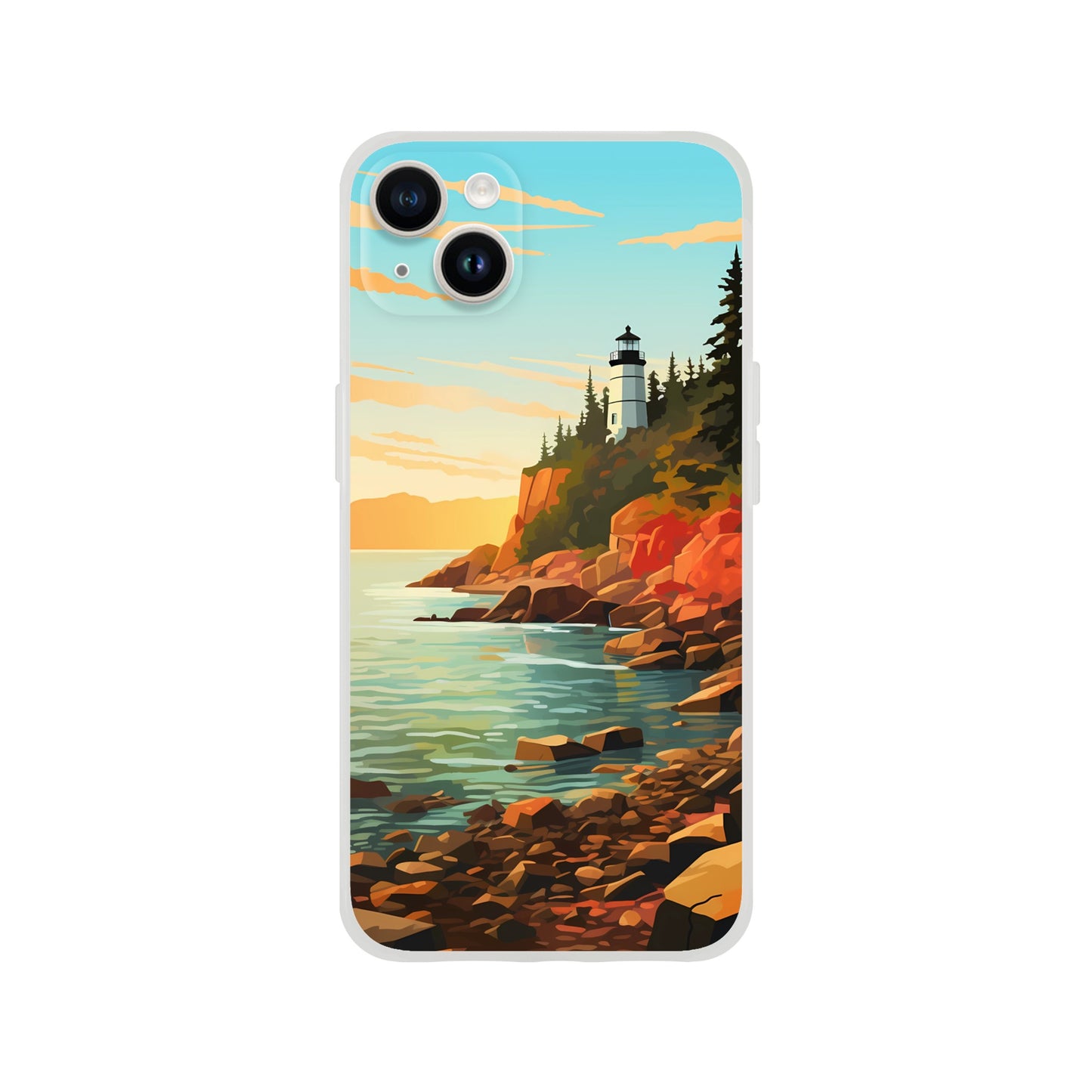 iPhone Case - Seaside Sentinel (Acadia National Park)