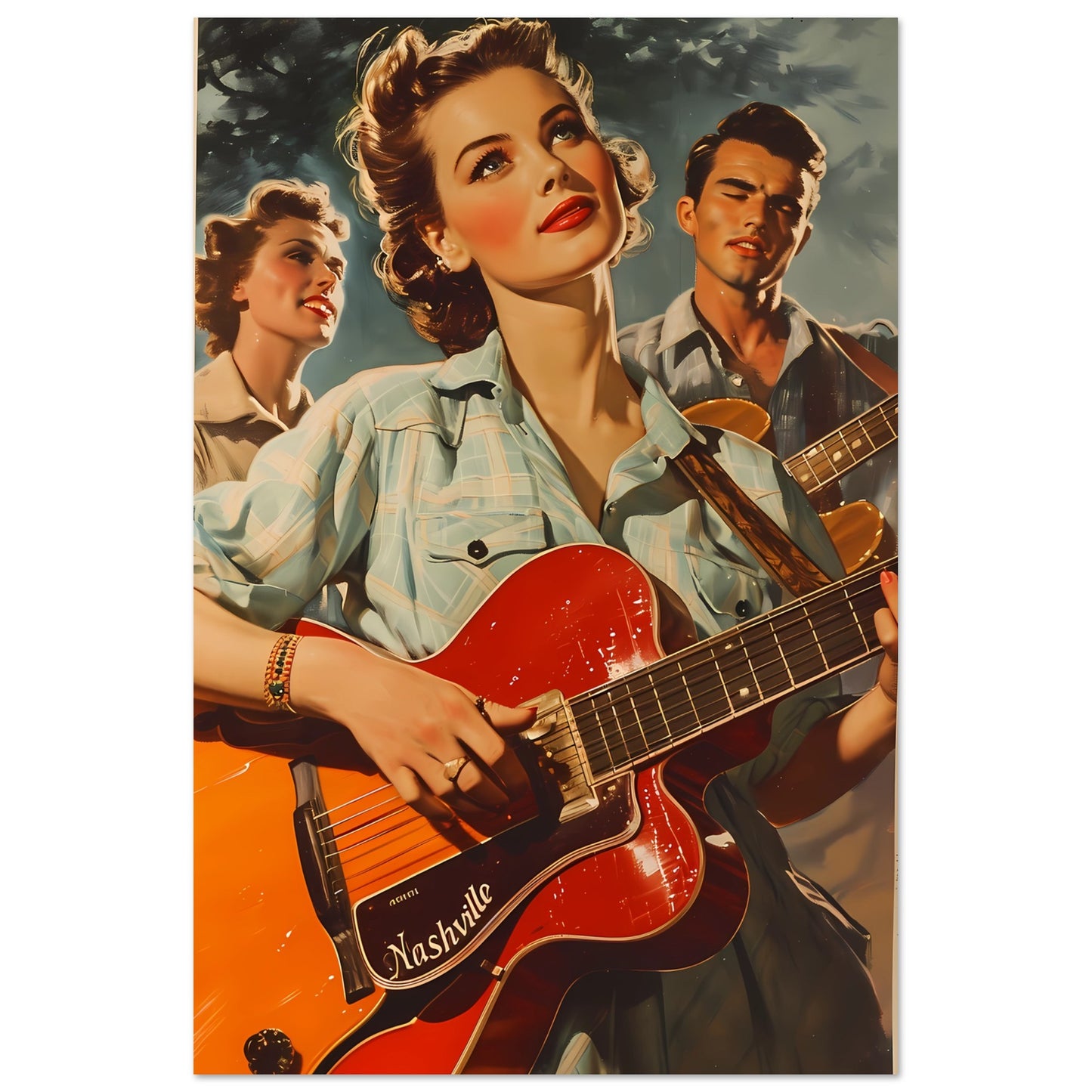 Paper Poster - Vintage Nashville Rhythms