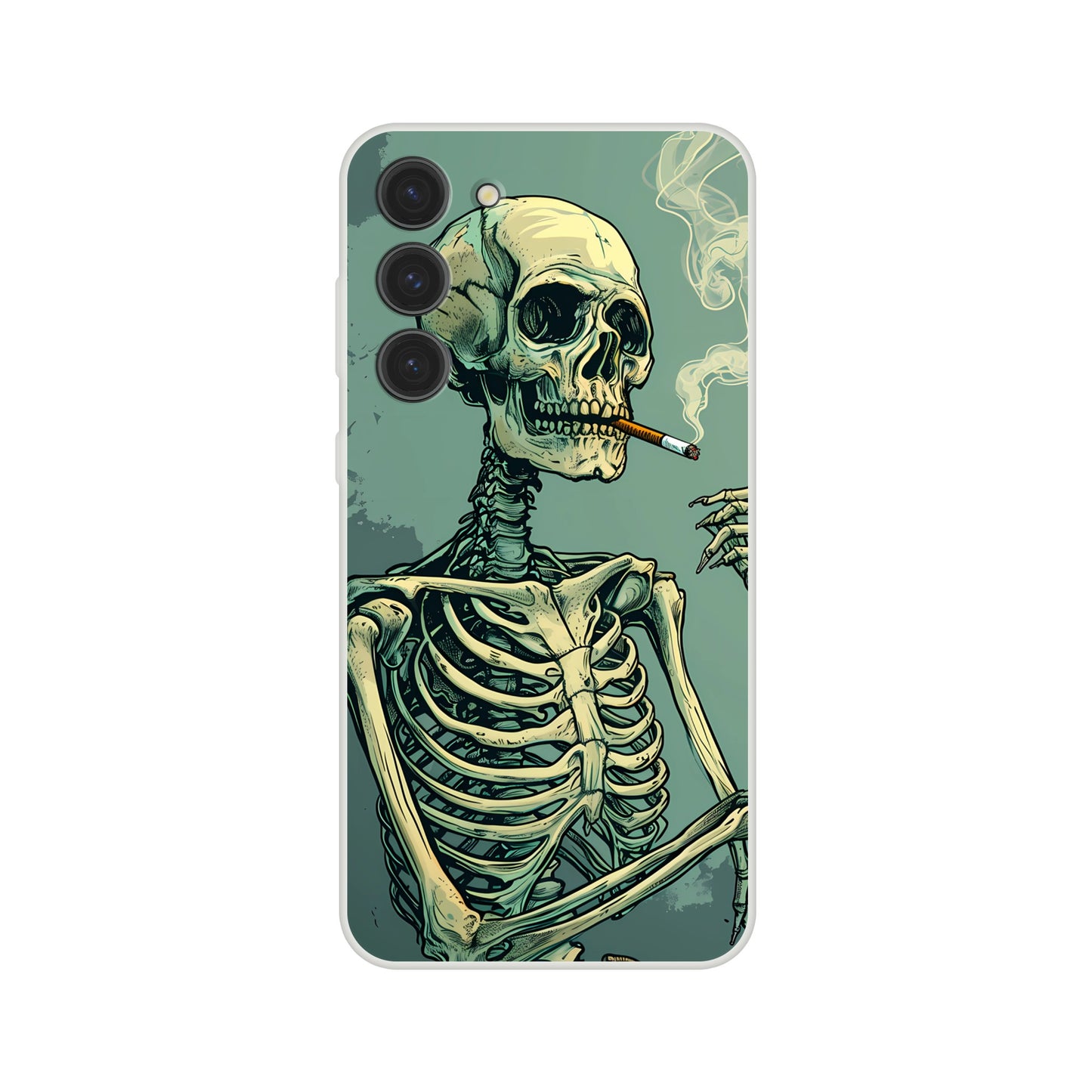 Samsung Case - Smoking Skeleton