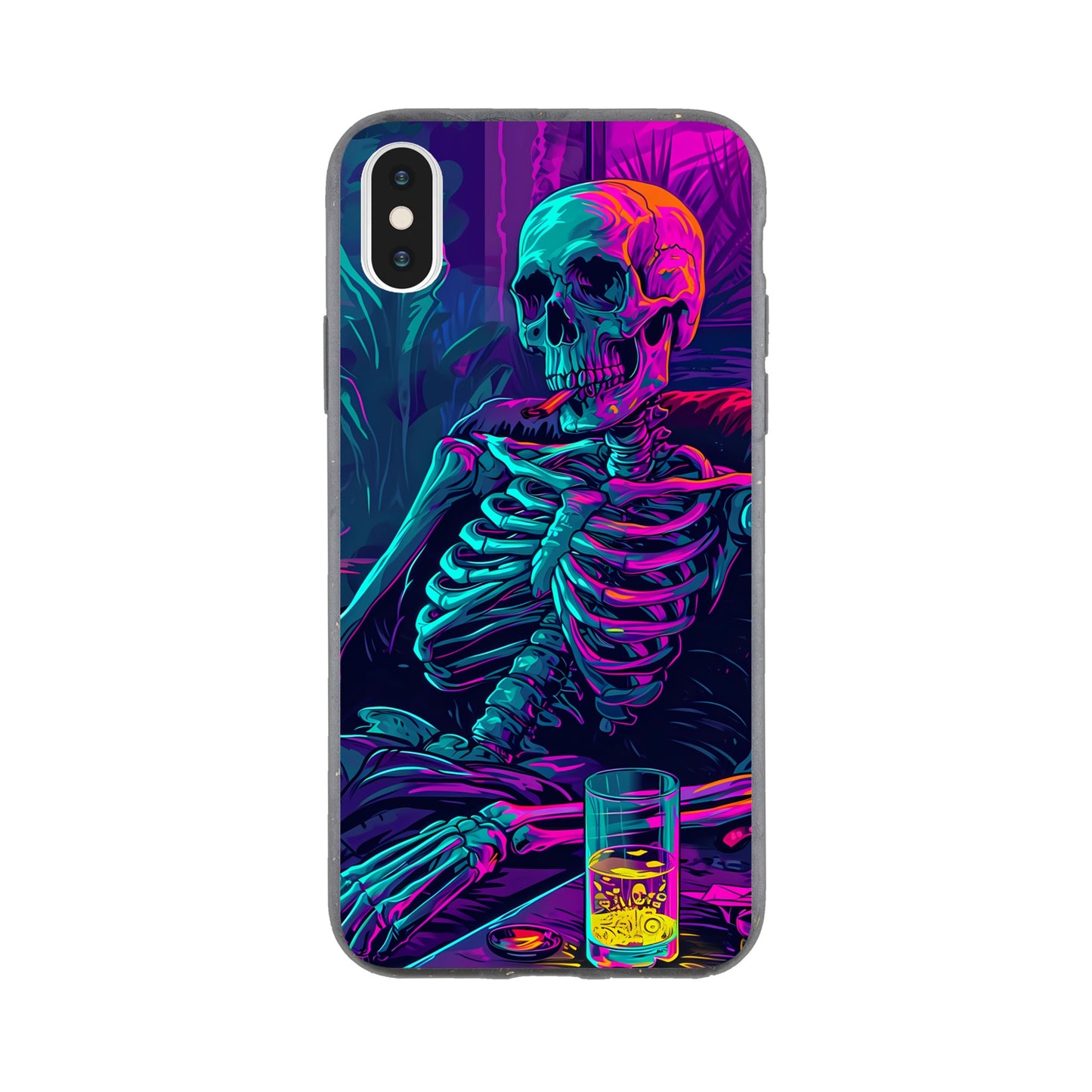 iPhone Case - Chillin' Skeleton