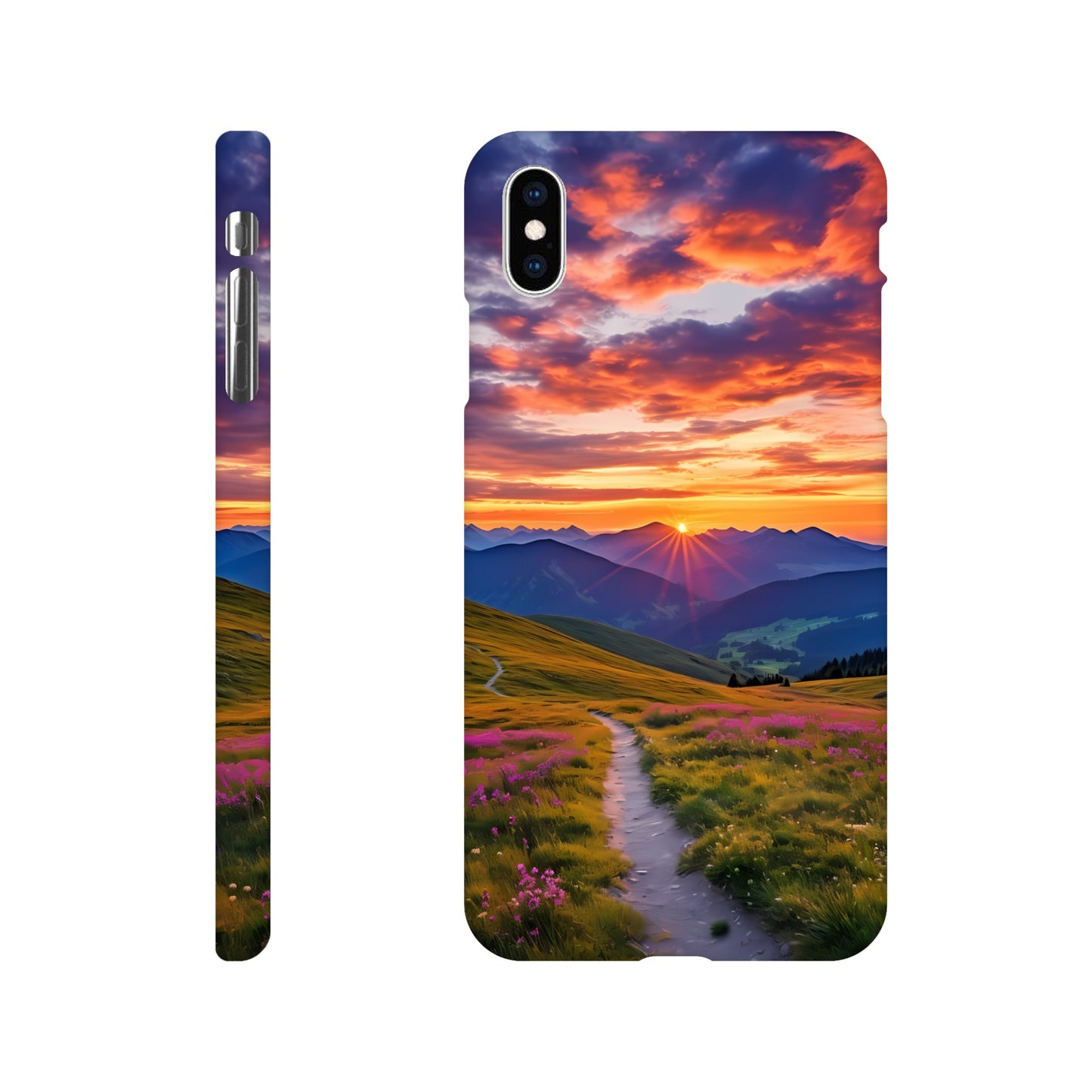 iPhone Case - Golden Mountain Trail