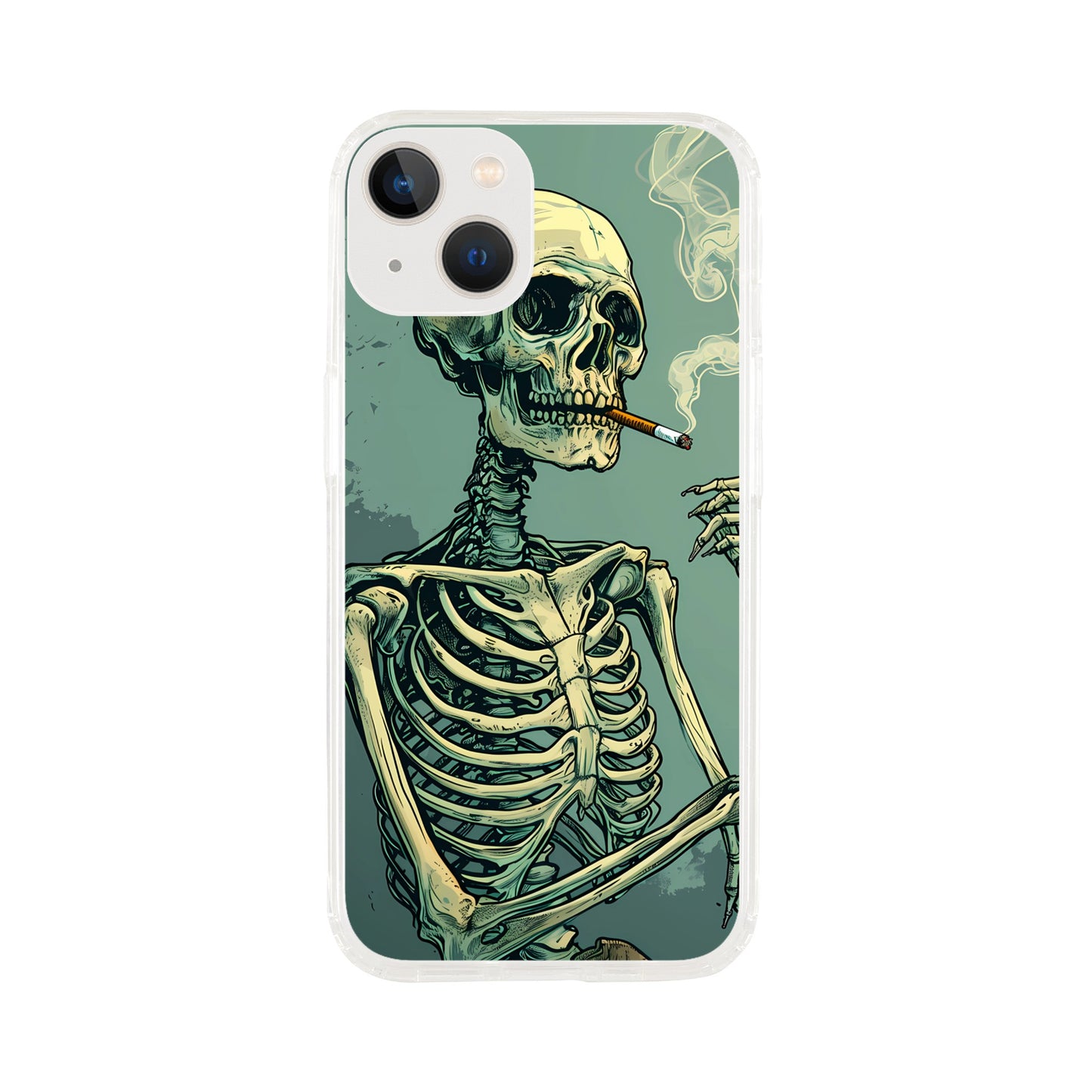 Samsung Case - Smoking Skeleton