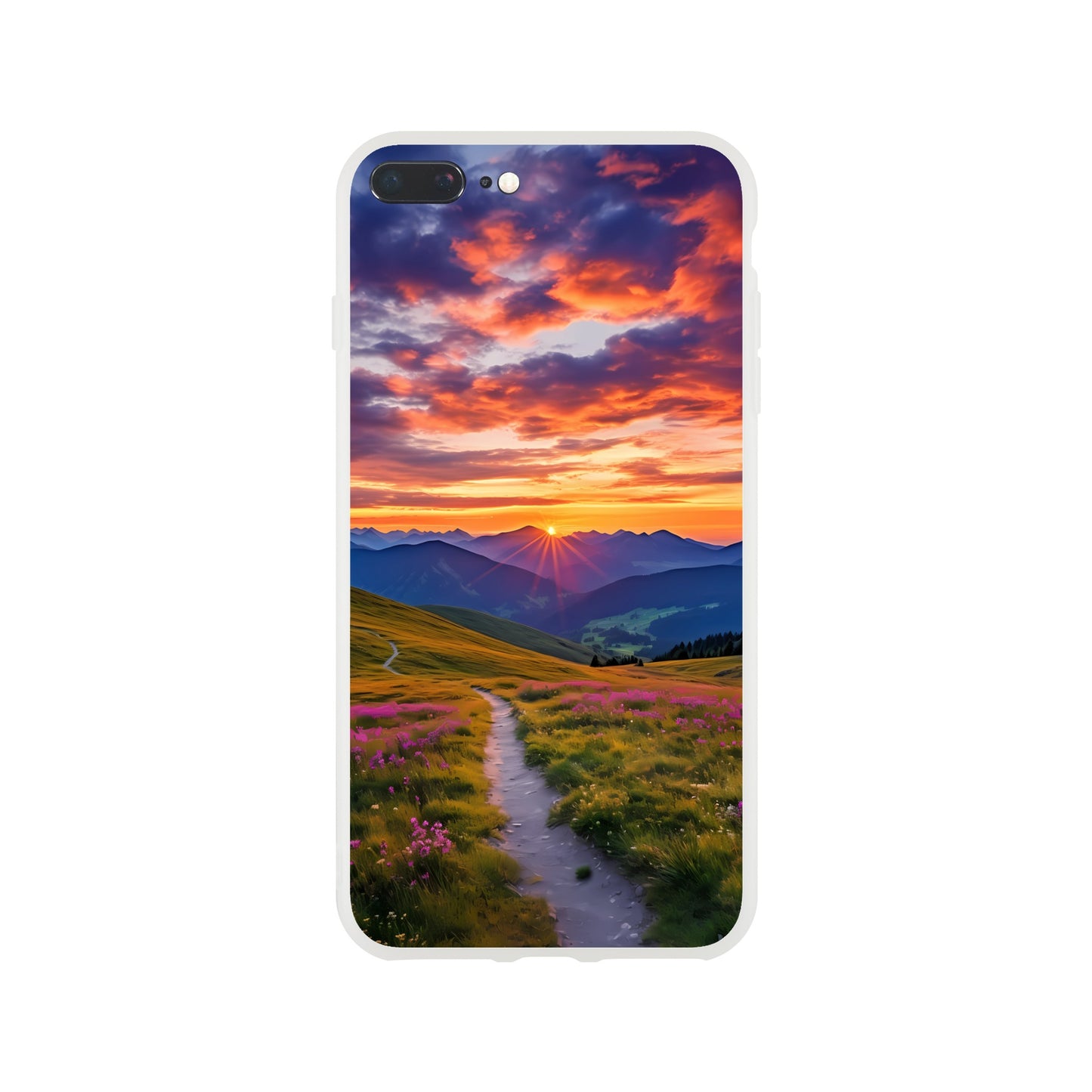 iPhone Case - Golden Mountain Trail