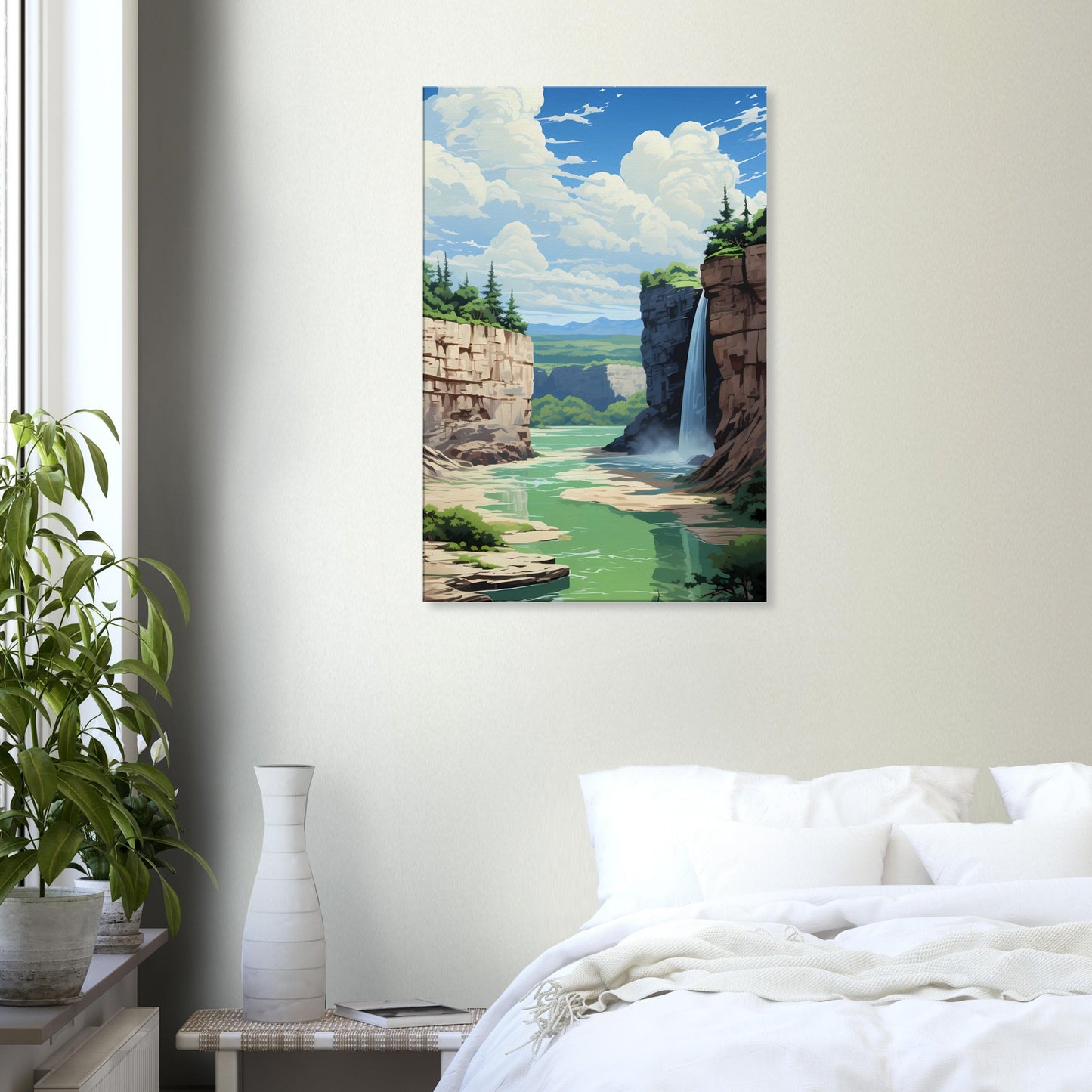 Canvas Wall Art - Cascading Dreams