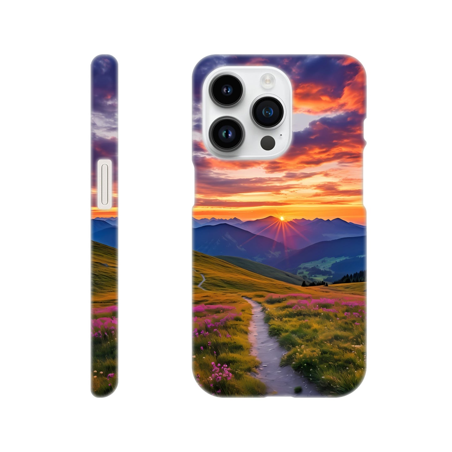 iPhone Case - Golden Mountain Trail