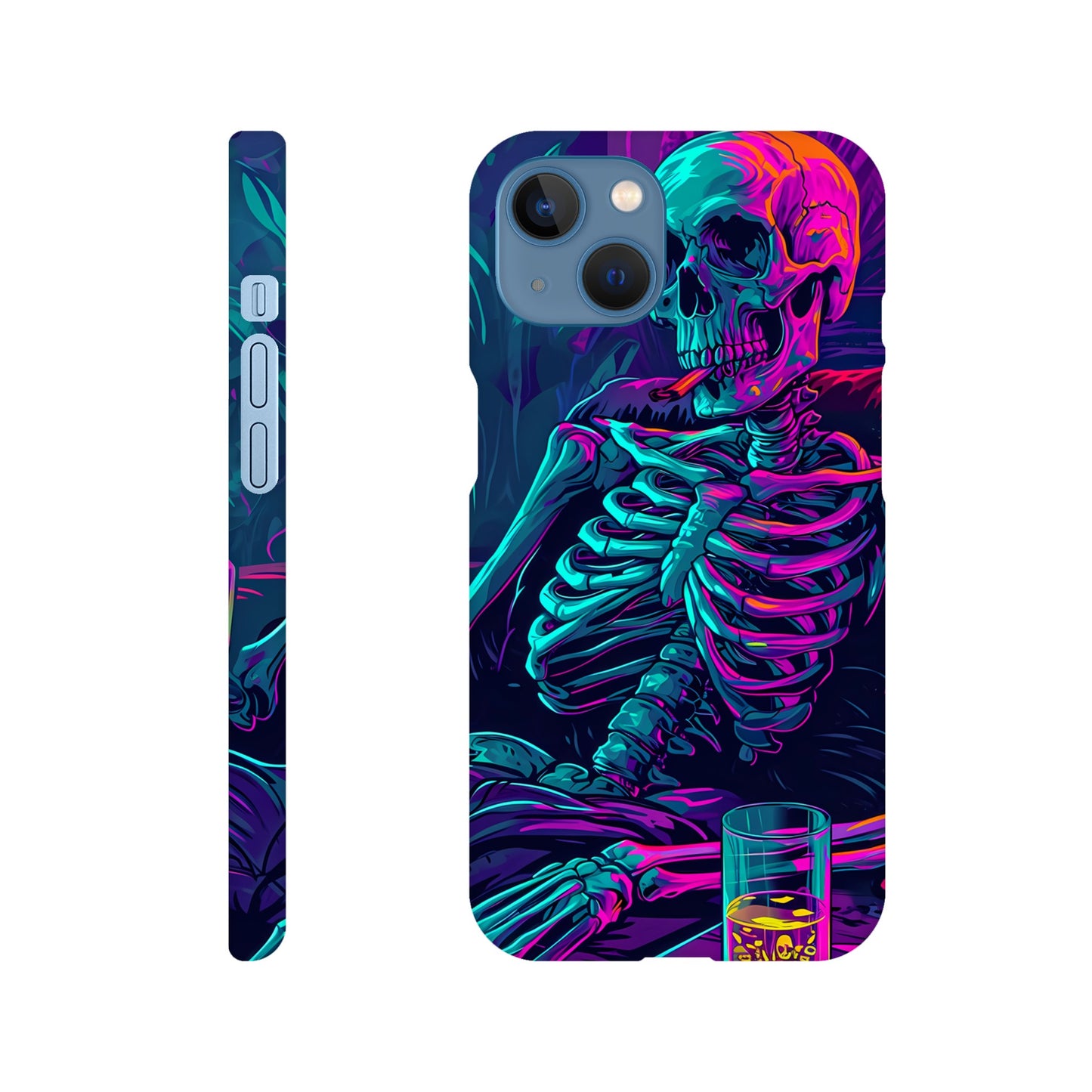 iPhone Case - Chillin' Skeleton