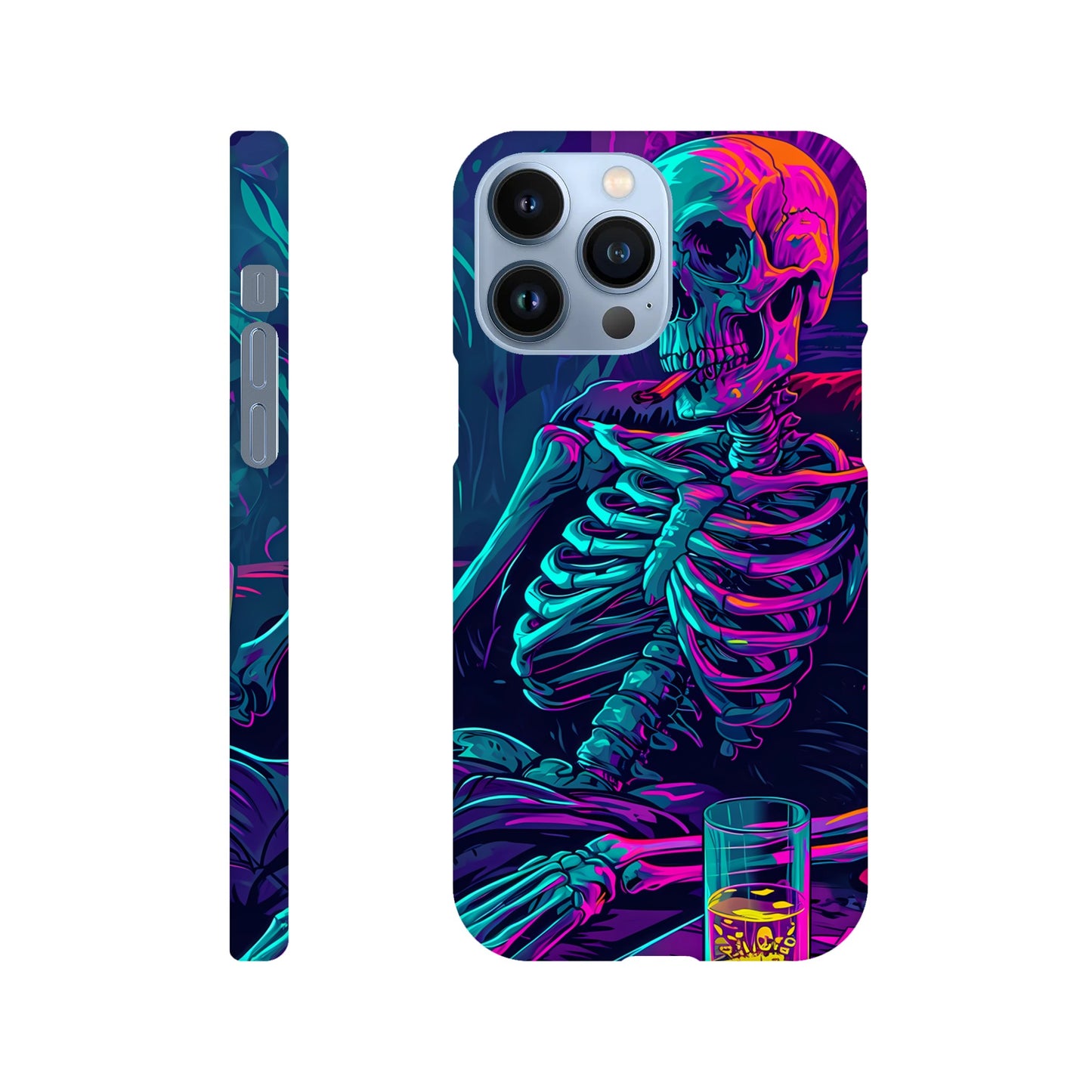 iPhone Case - Chillin' Skeleton