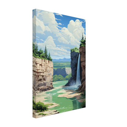 Canvas Wall Art - Cascading Dreams