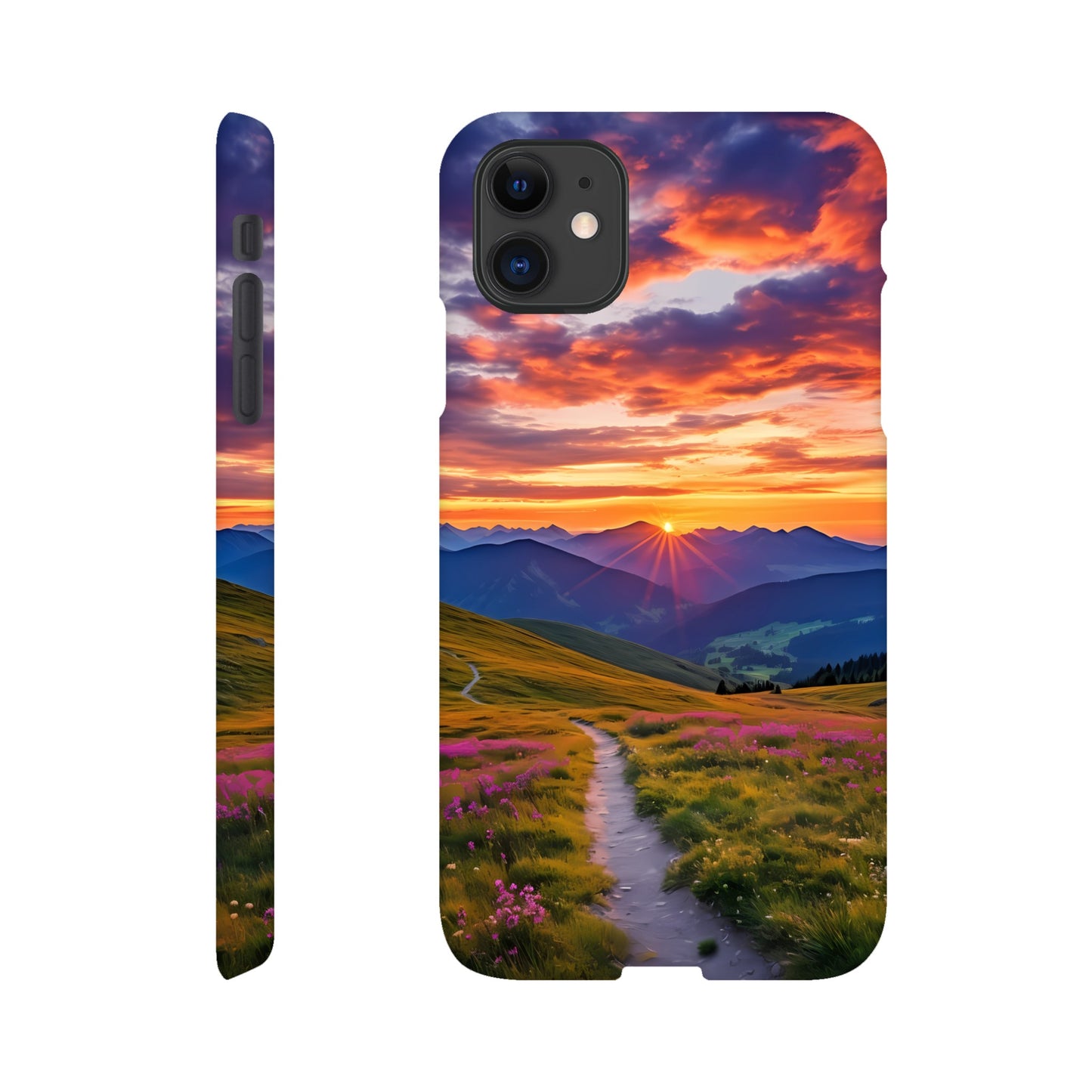 iPhone Case - Golden Mountain Trail