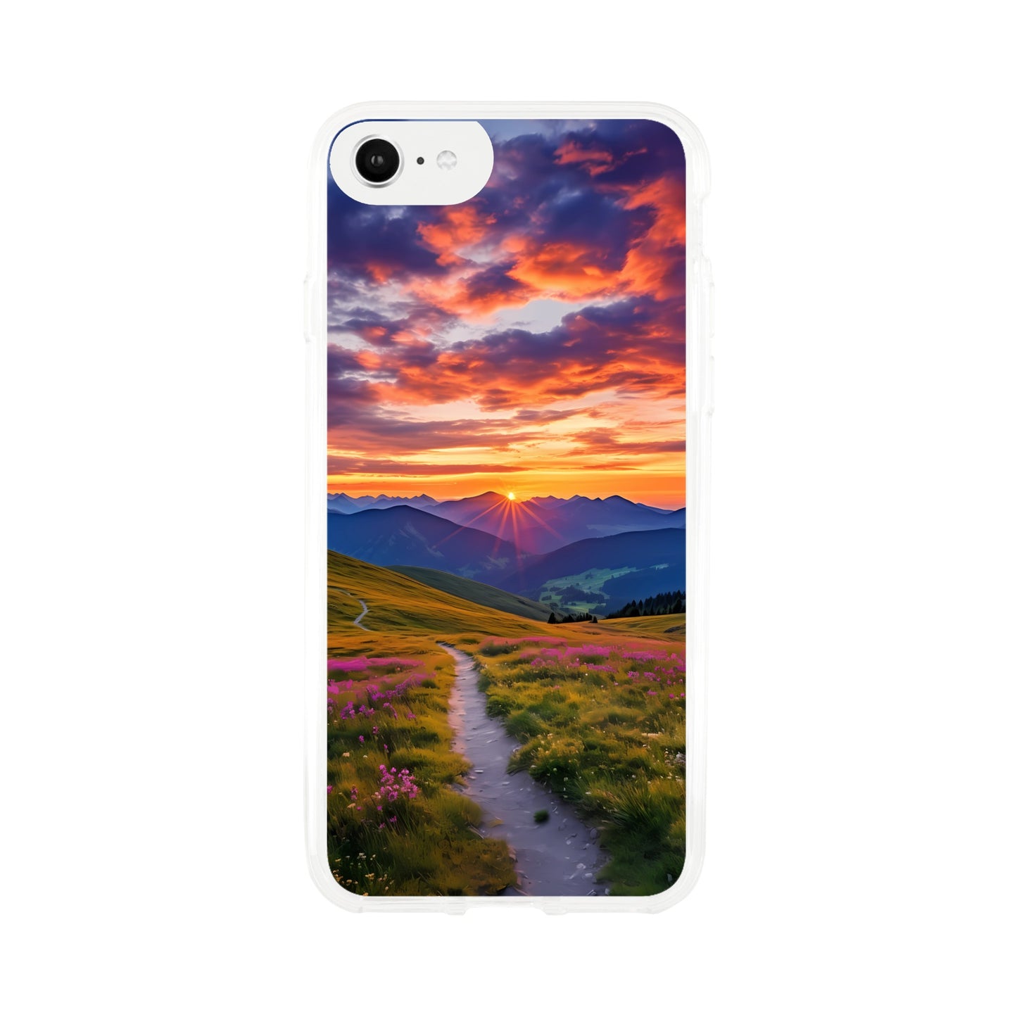 iPhone Case - Golden Mountain Trail