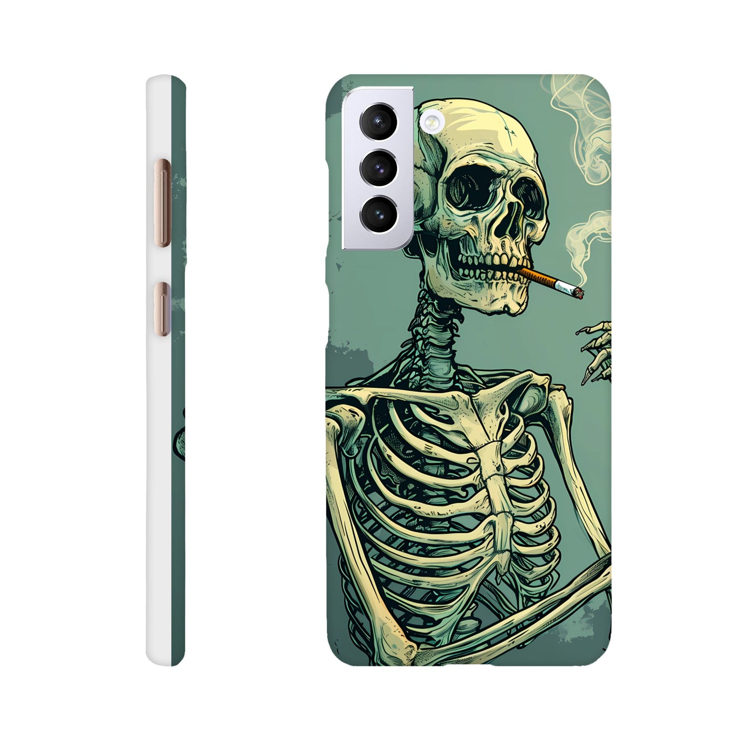 Samsung Case - Smoking Skeleton