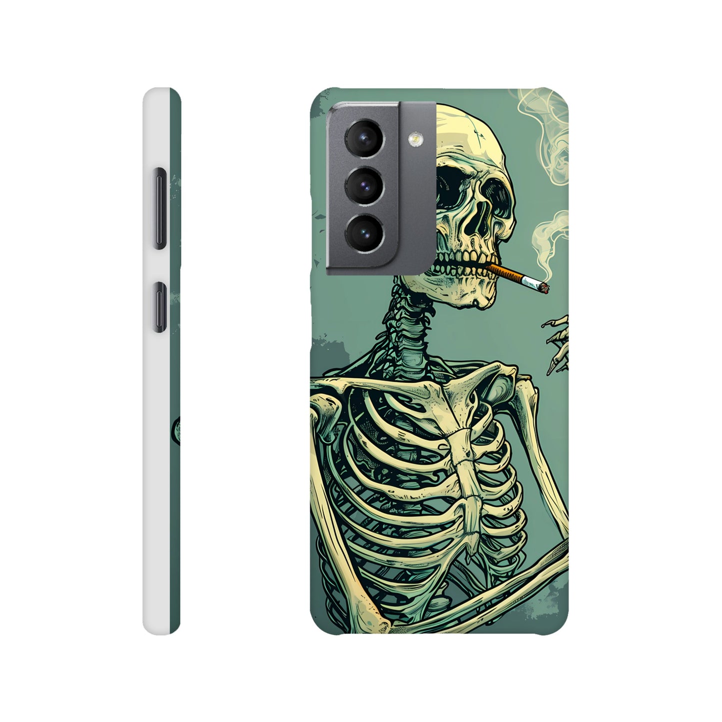 Samsung Case - Smoking Skeleton