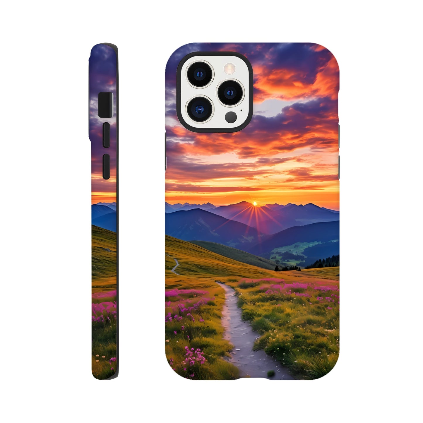 iPhone Case - Golden Mountain Trail