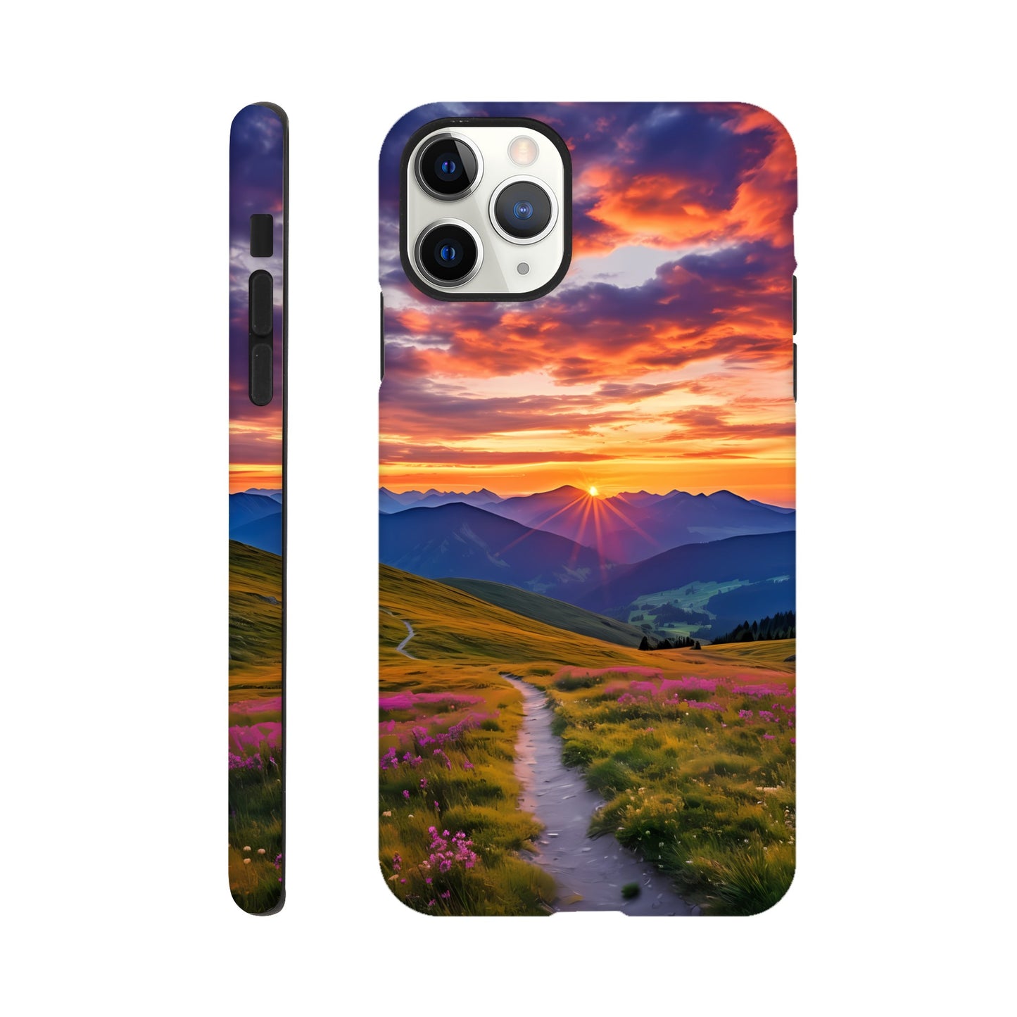 iPhone Case - Golden Mountain Trail