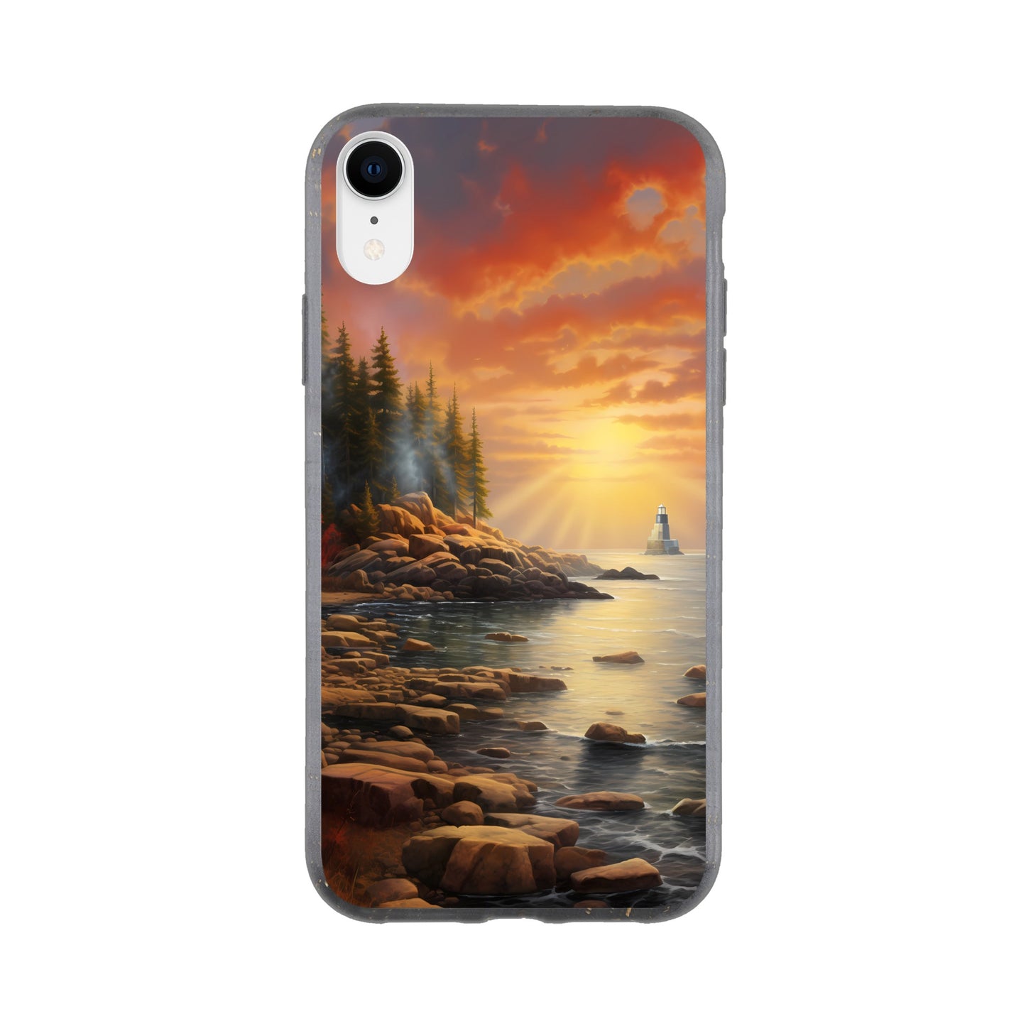 iPhone Case - Acadia Lighthouse Luminance (National Park)