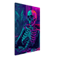 Canvas Wall Art - Chillin' Skeleton