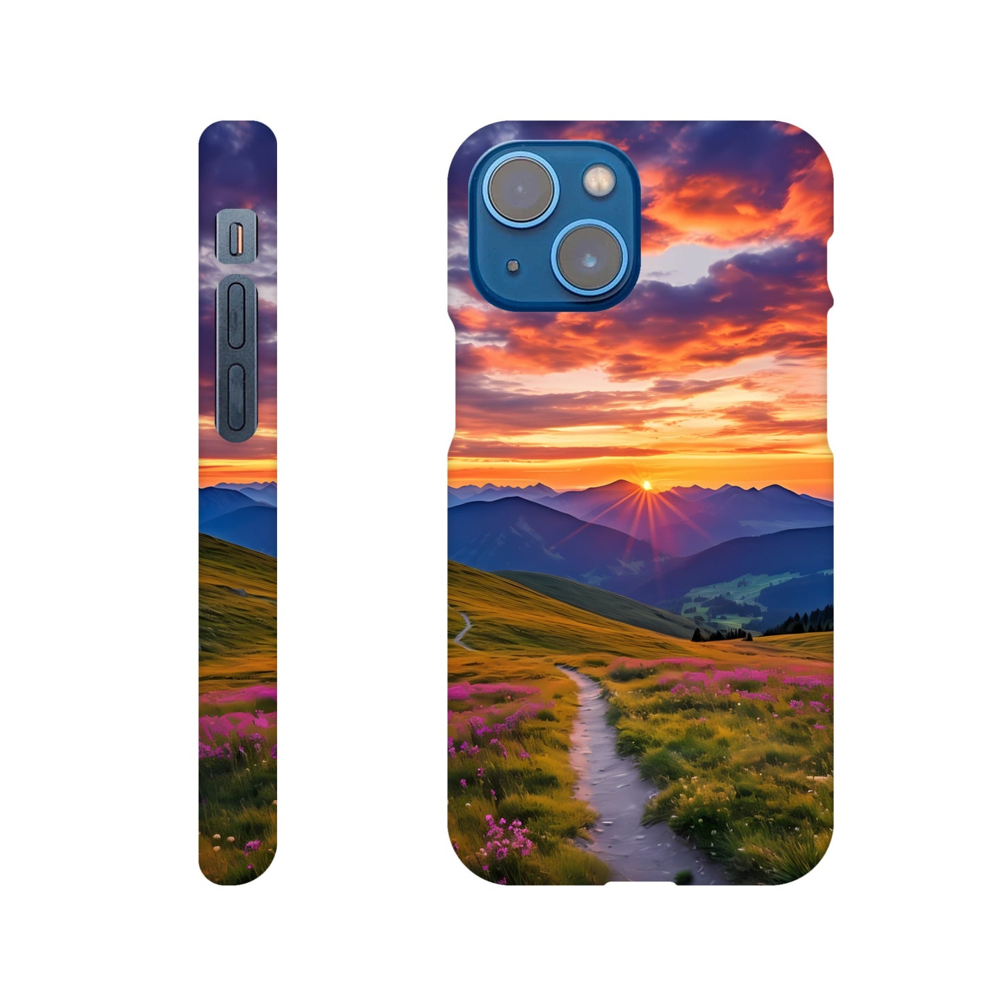 iPhone Case - Golden Mountain Trail