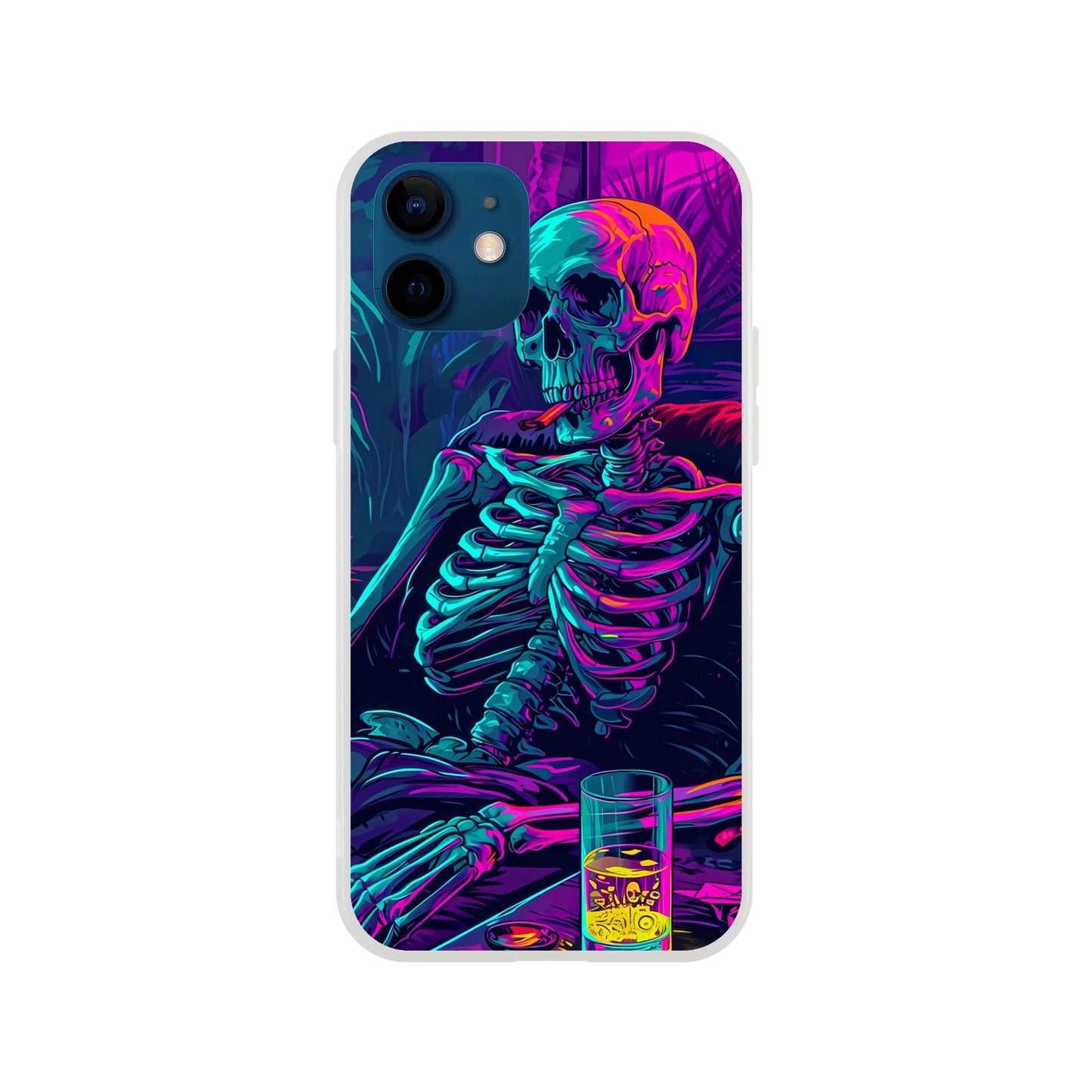 iPhone Case - Chillin' Skeleton