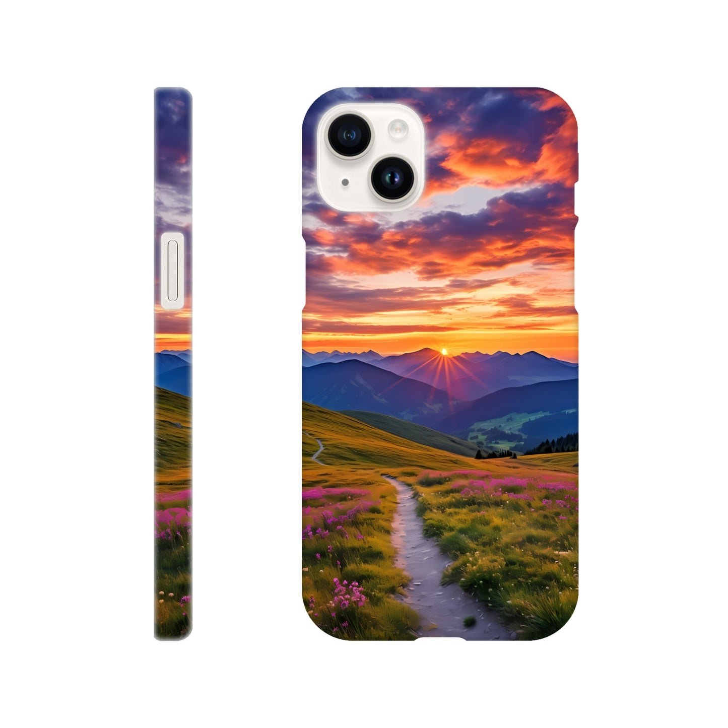 iPhone Case - Golden Mountain Trail