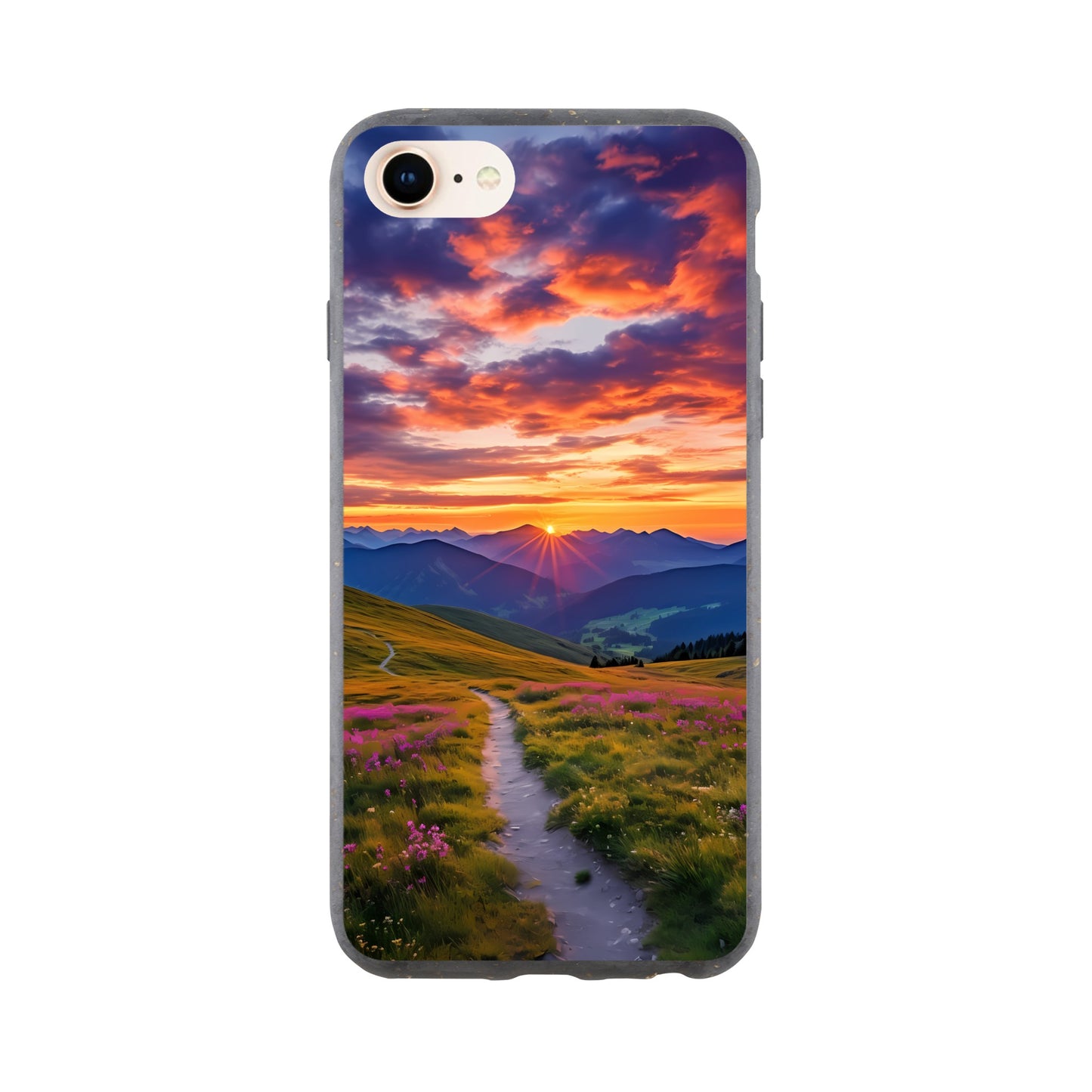 iPhone Case - Golden Mountain Trail