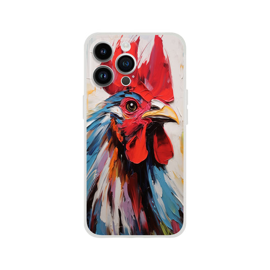 iPhone Case - Rooster Vibrant Vigilance