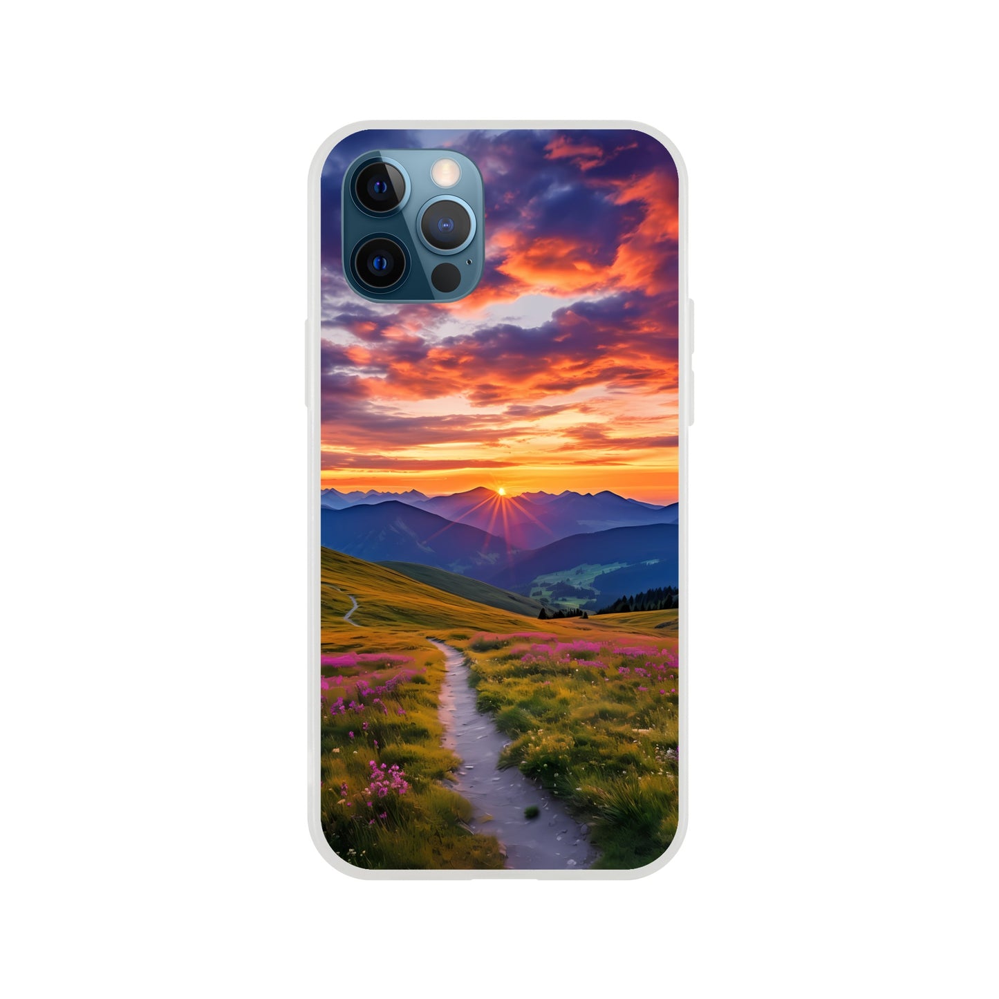 iPhone Case - Golden Mountain Trail