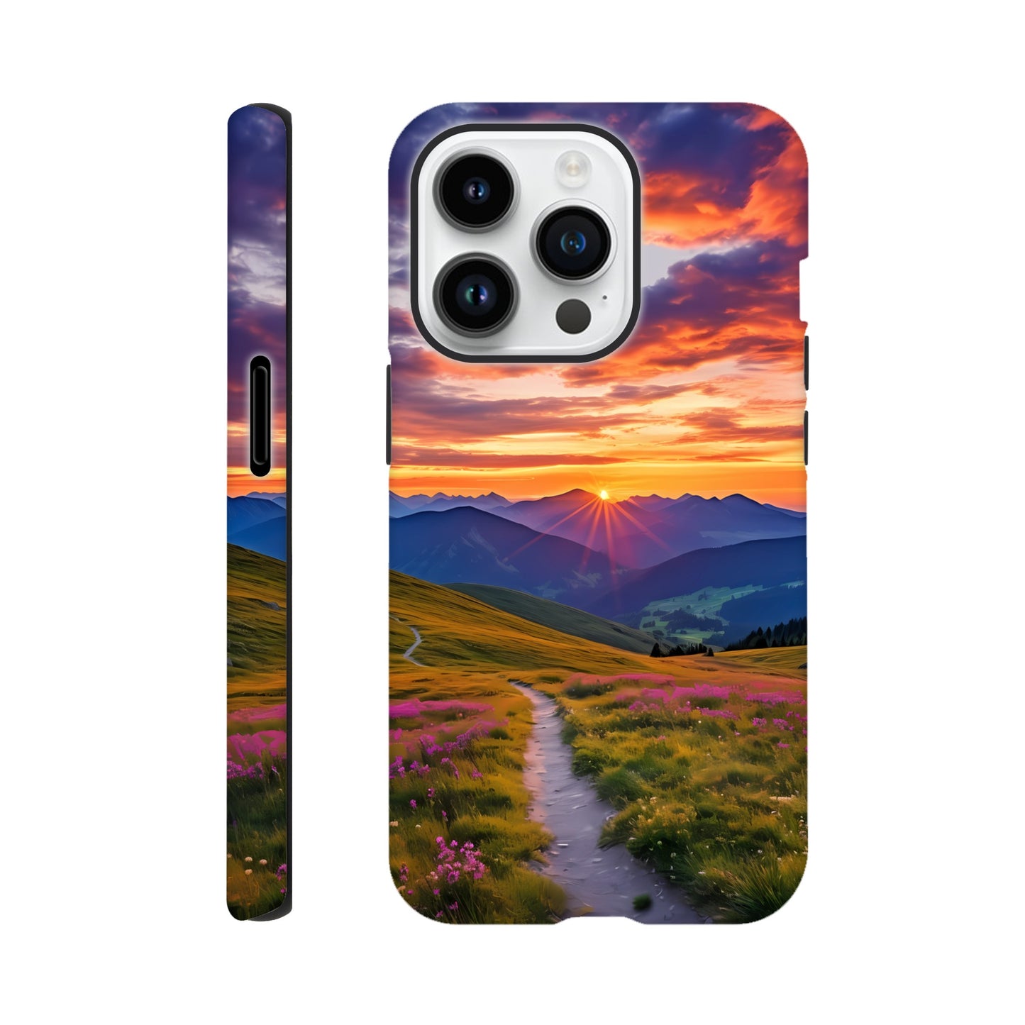 iPhone Case - Golden Mountain Trail