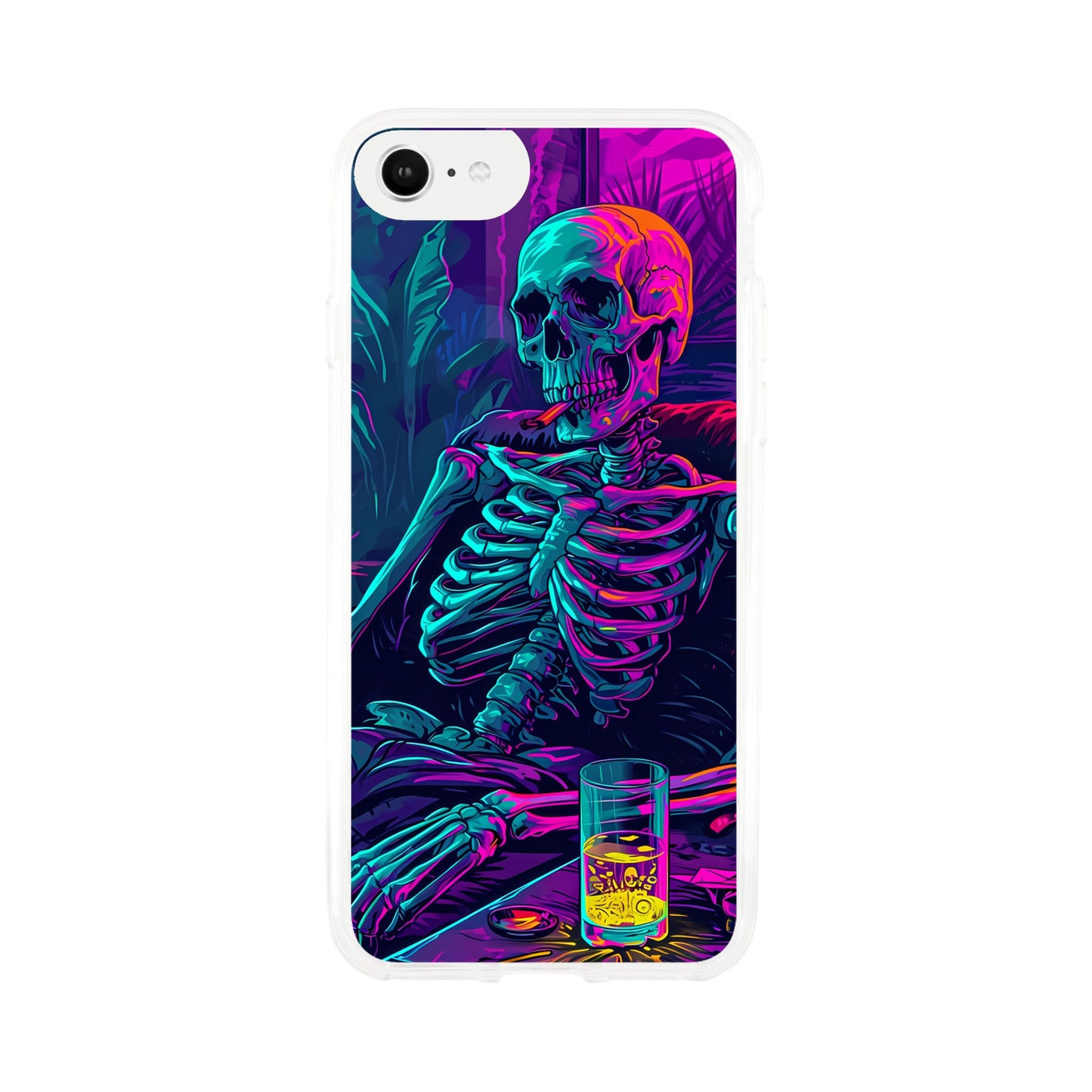 iPhone Case - Chillin' Skeleton